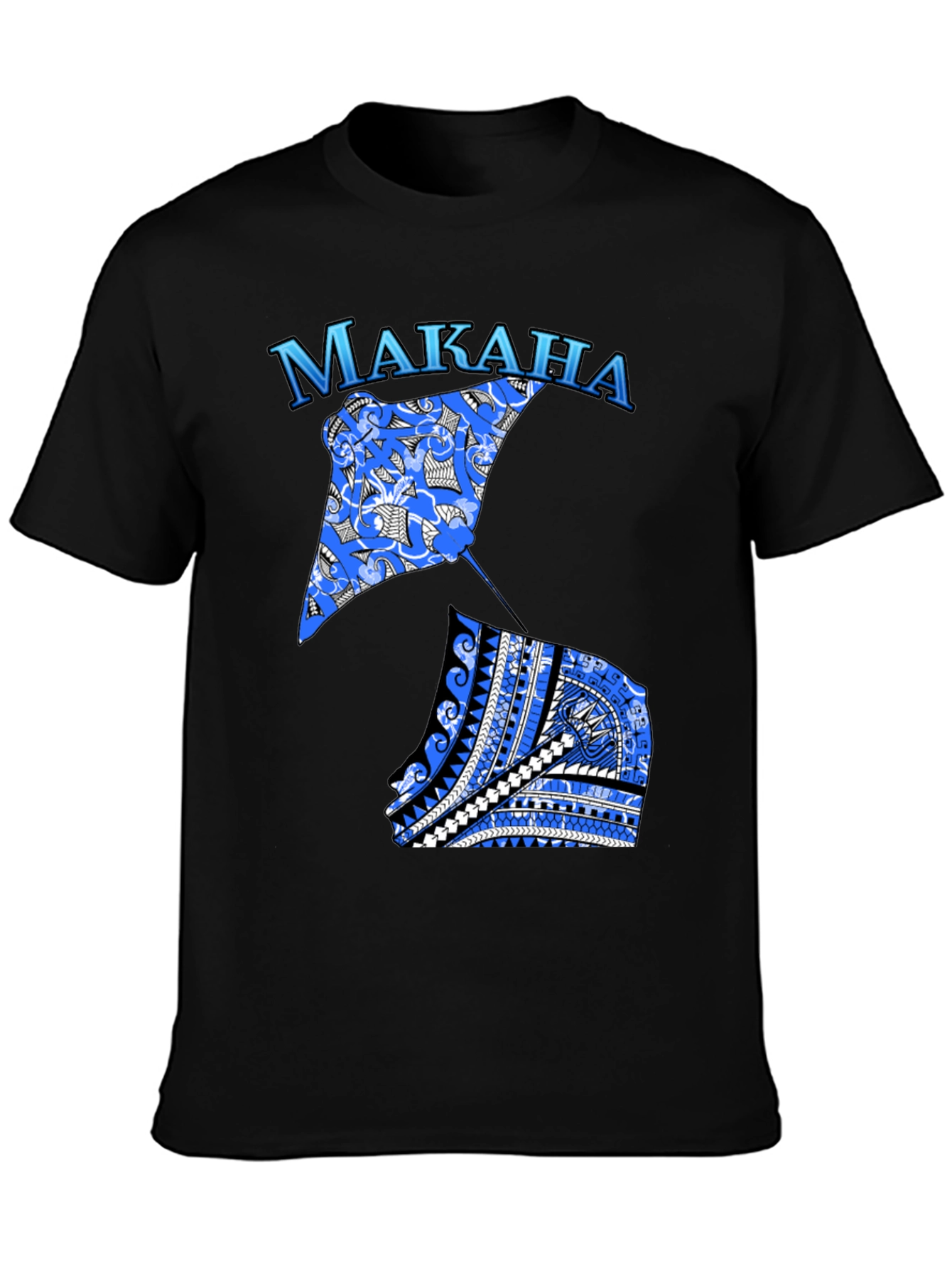 Makaha Ray T-Shirt - Polynesian Design