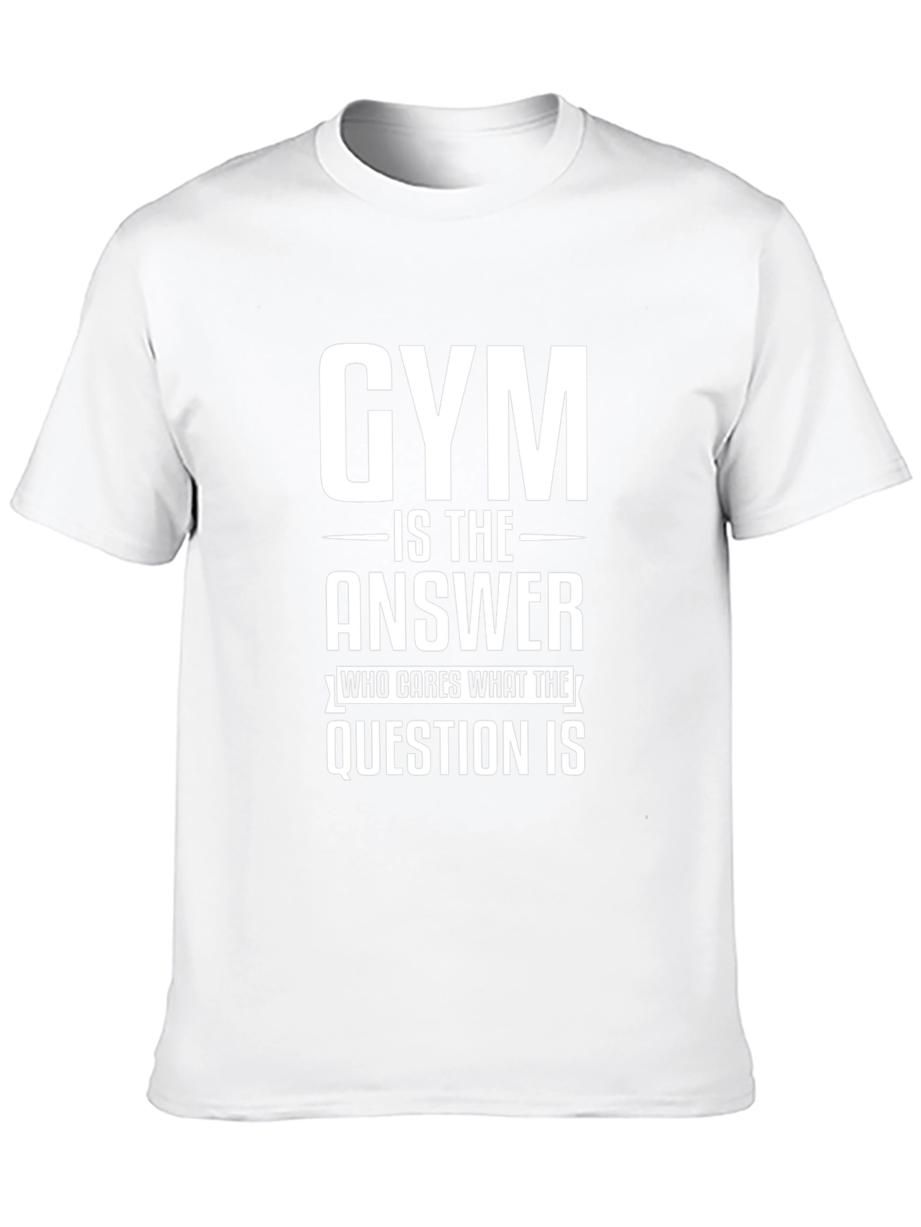 Gym is the Answer T-Shirt - Workout Motivation