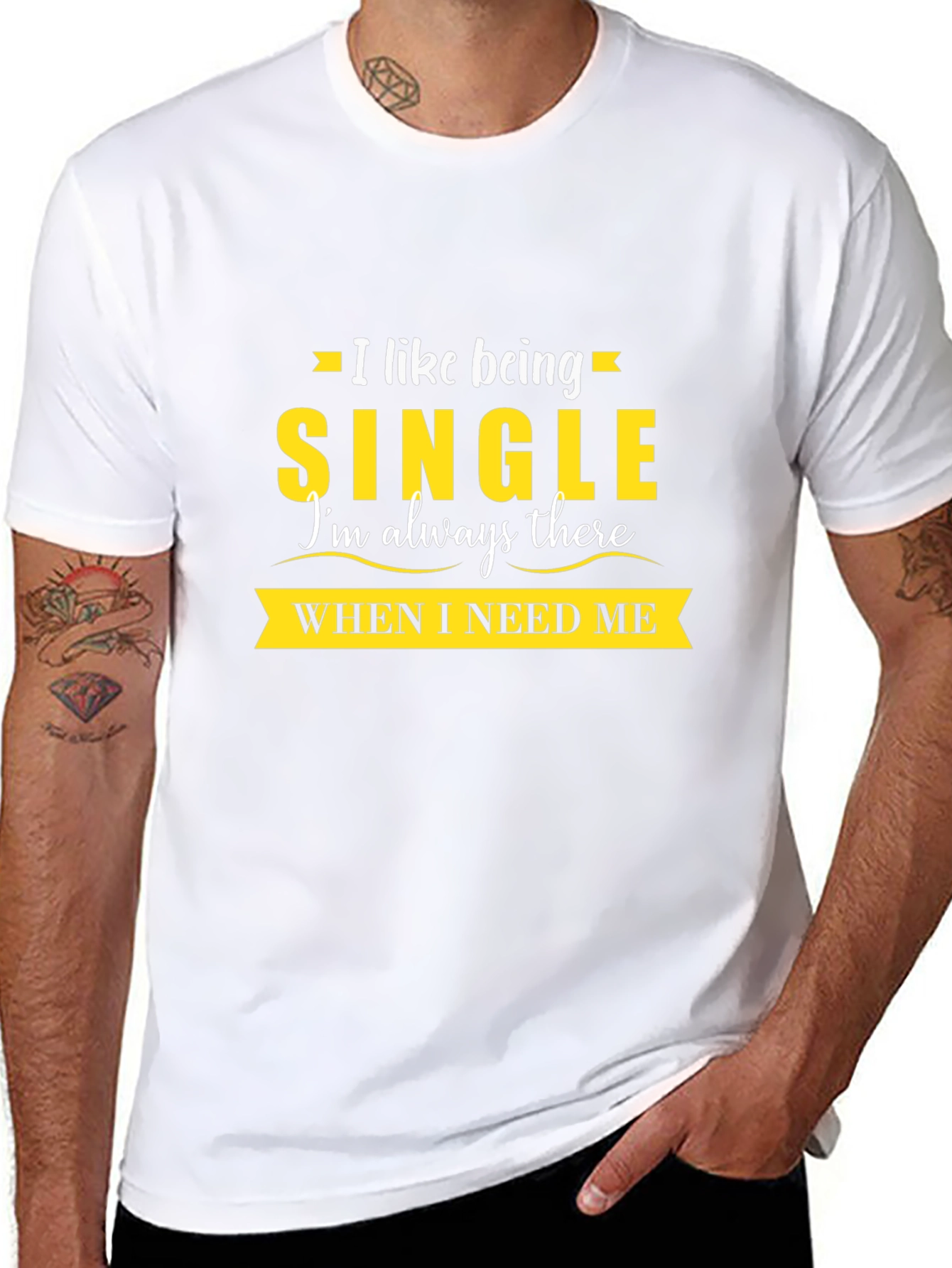 Single and Independent T-Shirt - Sarcastic Humor Tee