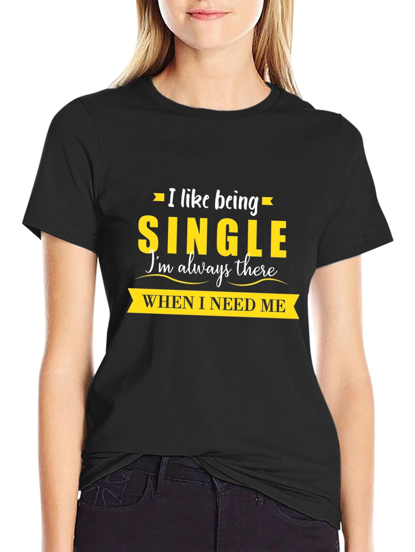 Single and Independent T-Shirt - Sarcastic Humor Tee