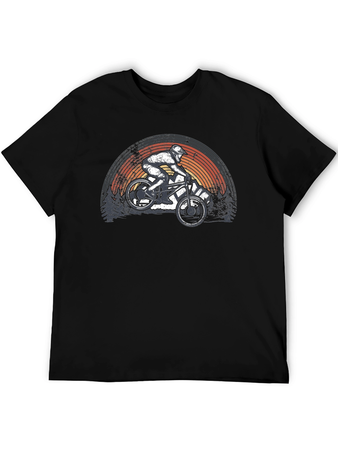 Mountain Bike Rider Graphic Tee