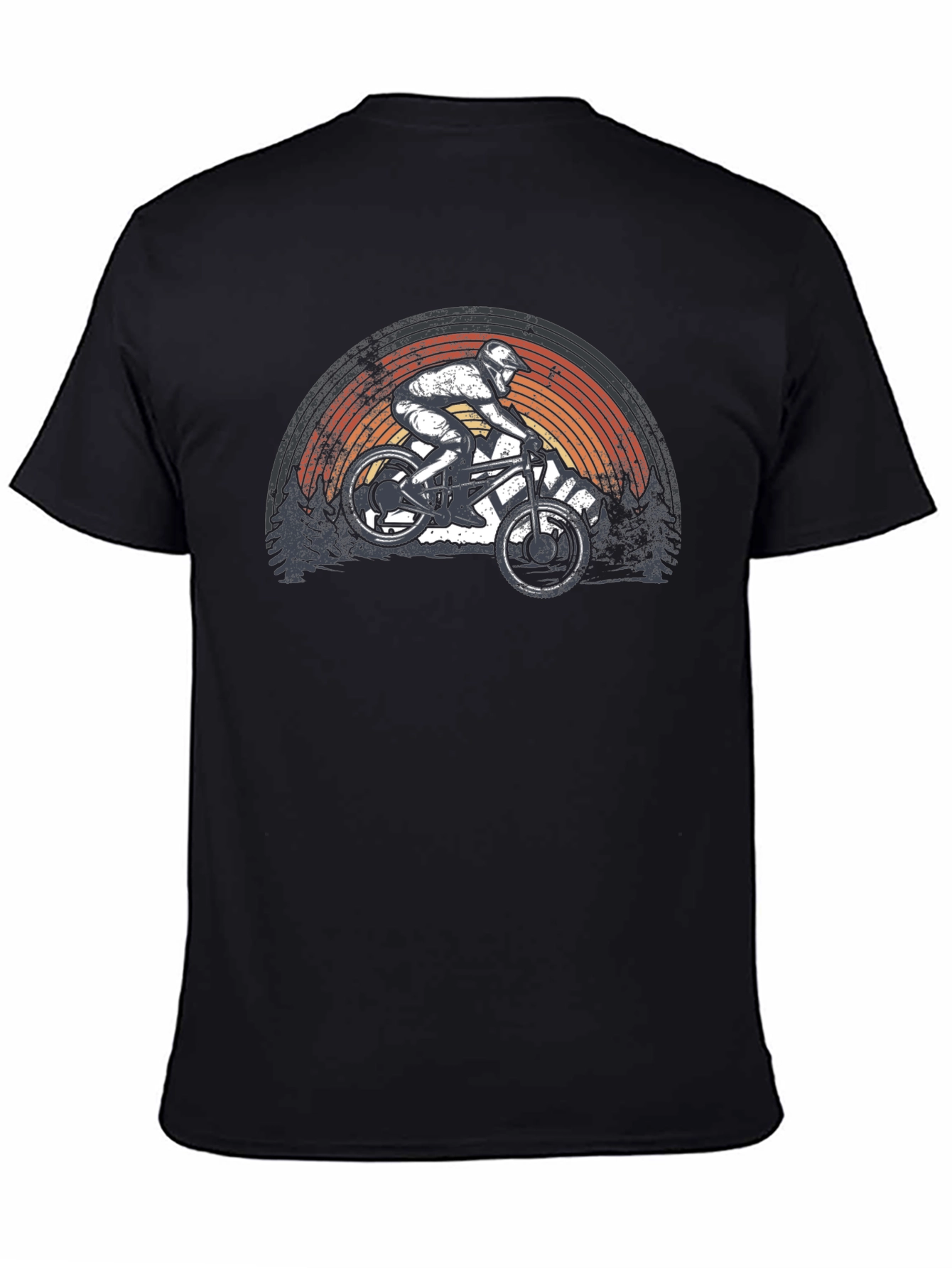 Mountain Bike Rider Graphic Tee