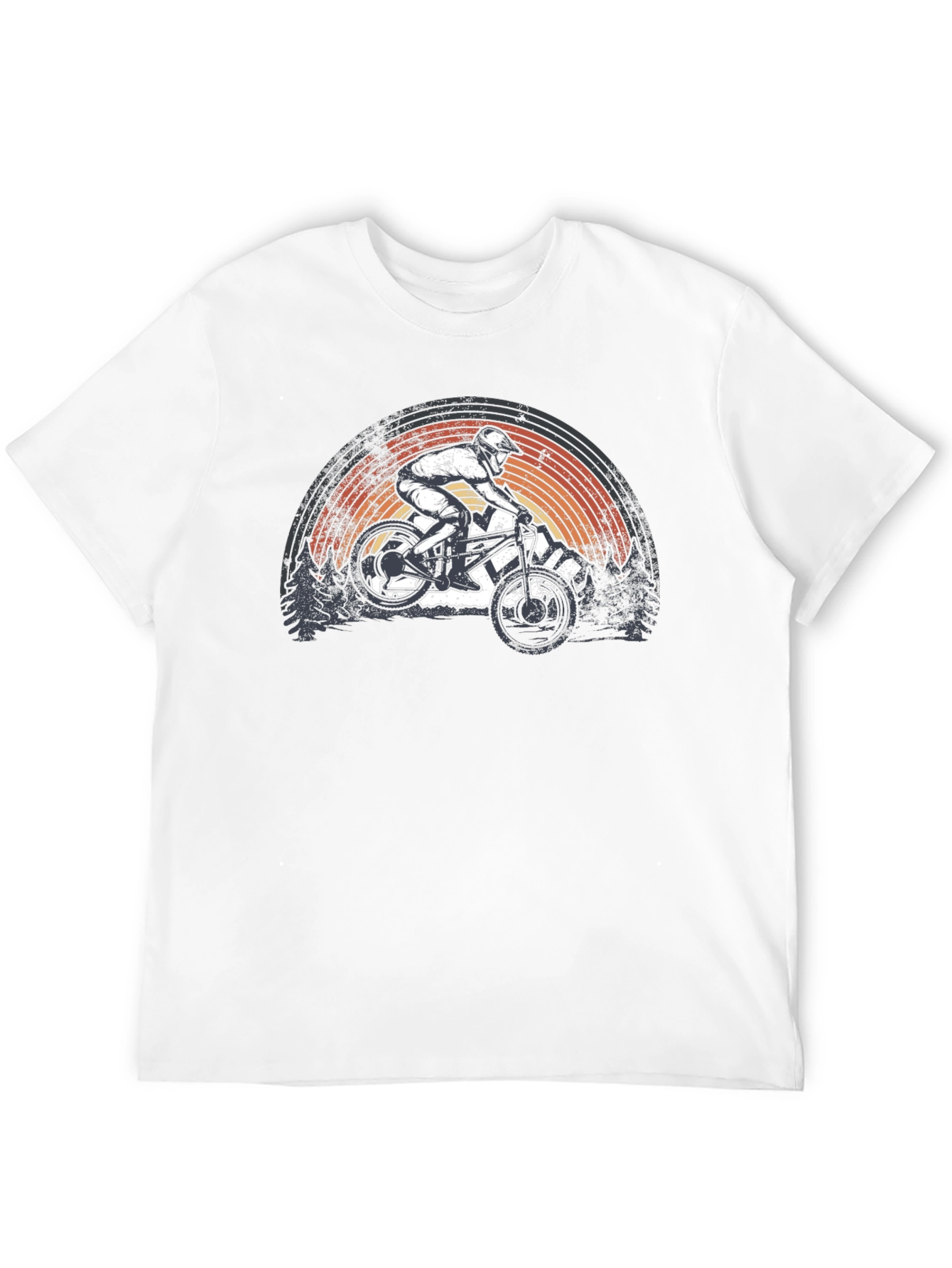 Mountain Bike Rider Graphic Tee