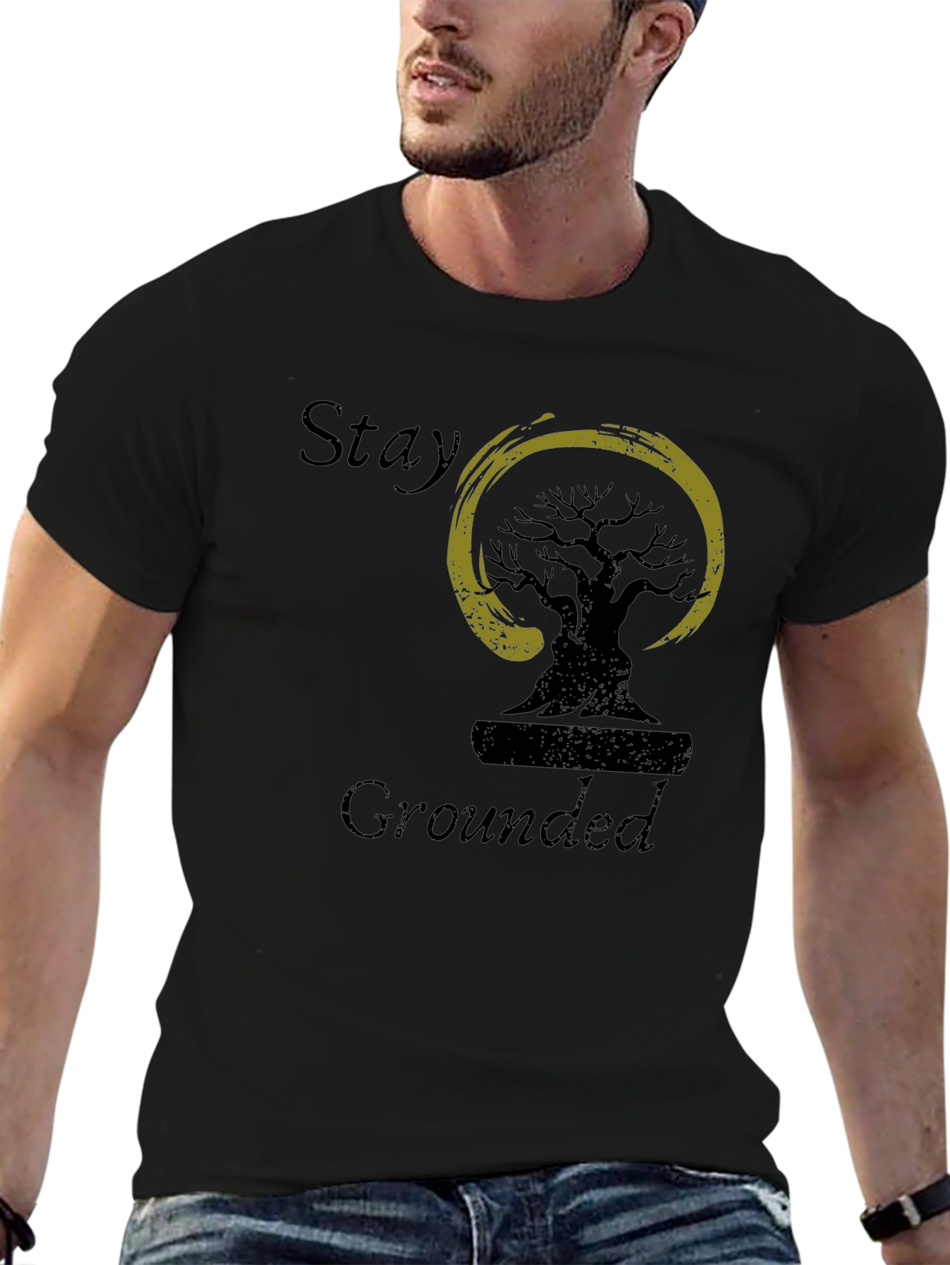 Stay Grounded Tree Graphic Tee