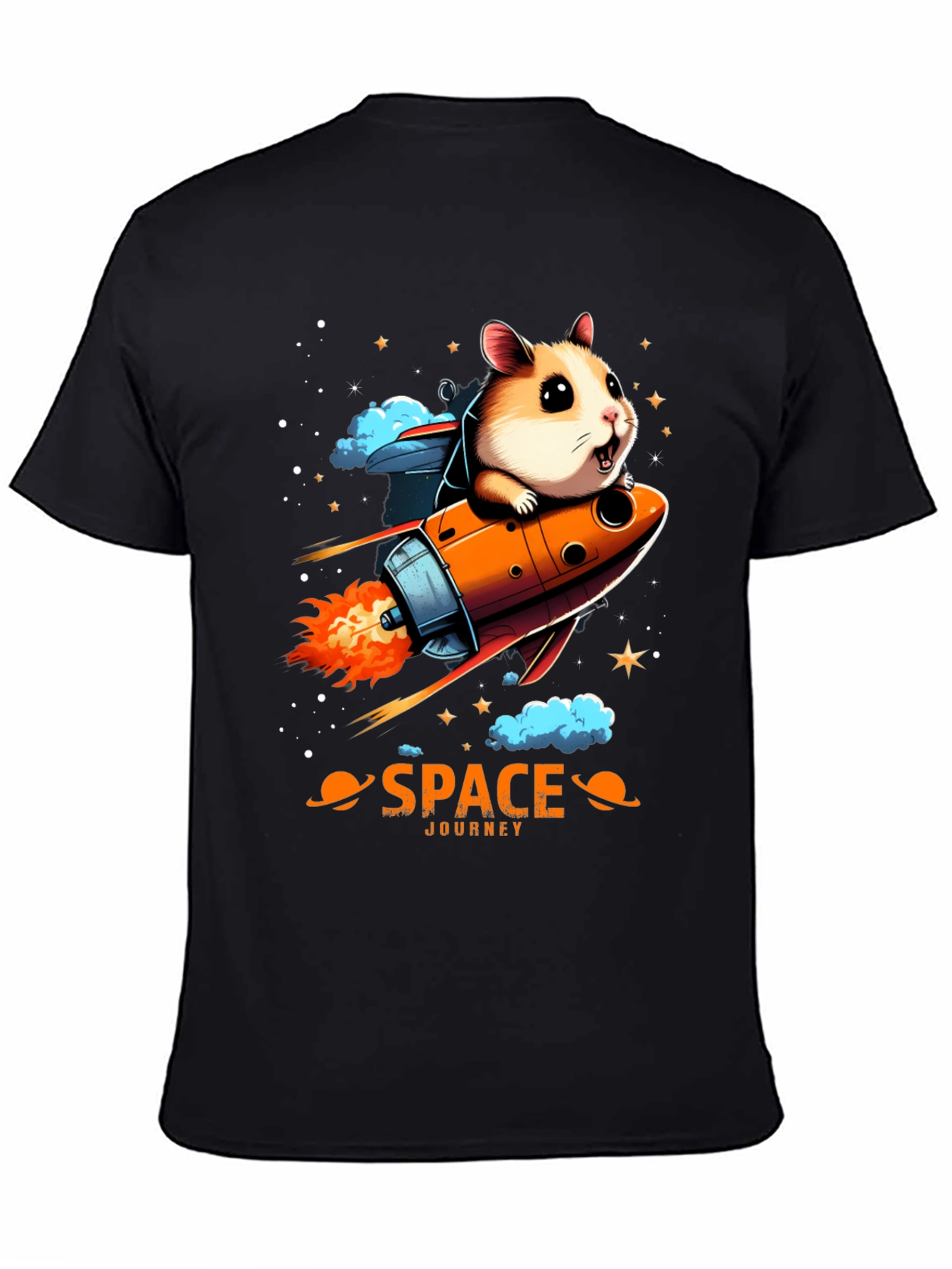 Space Hamster T-Shirt: Journey to the Stars