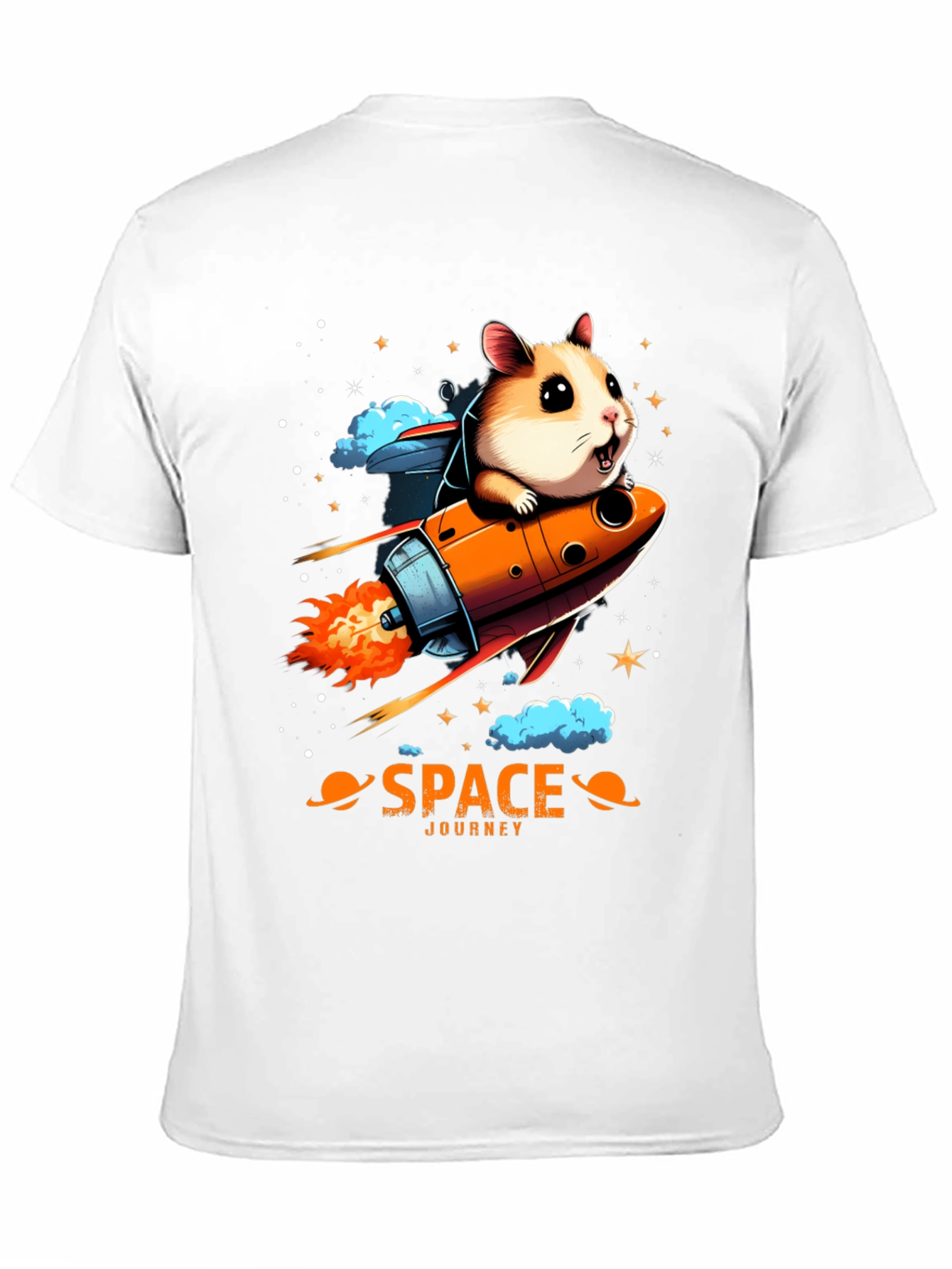 Space Hamster T-Shirt: Journey to the Stars