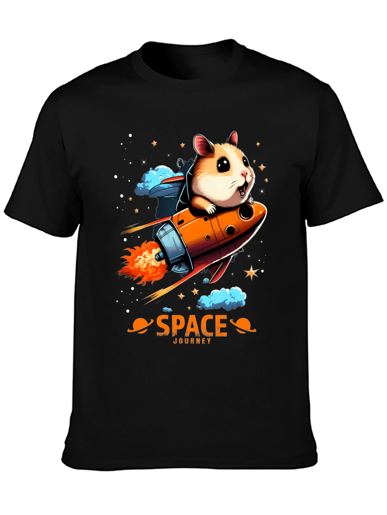 Space Hamster T-Shirt: Journey to the Stars