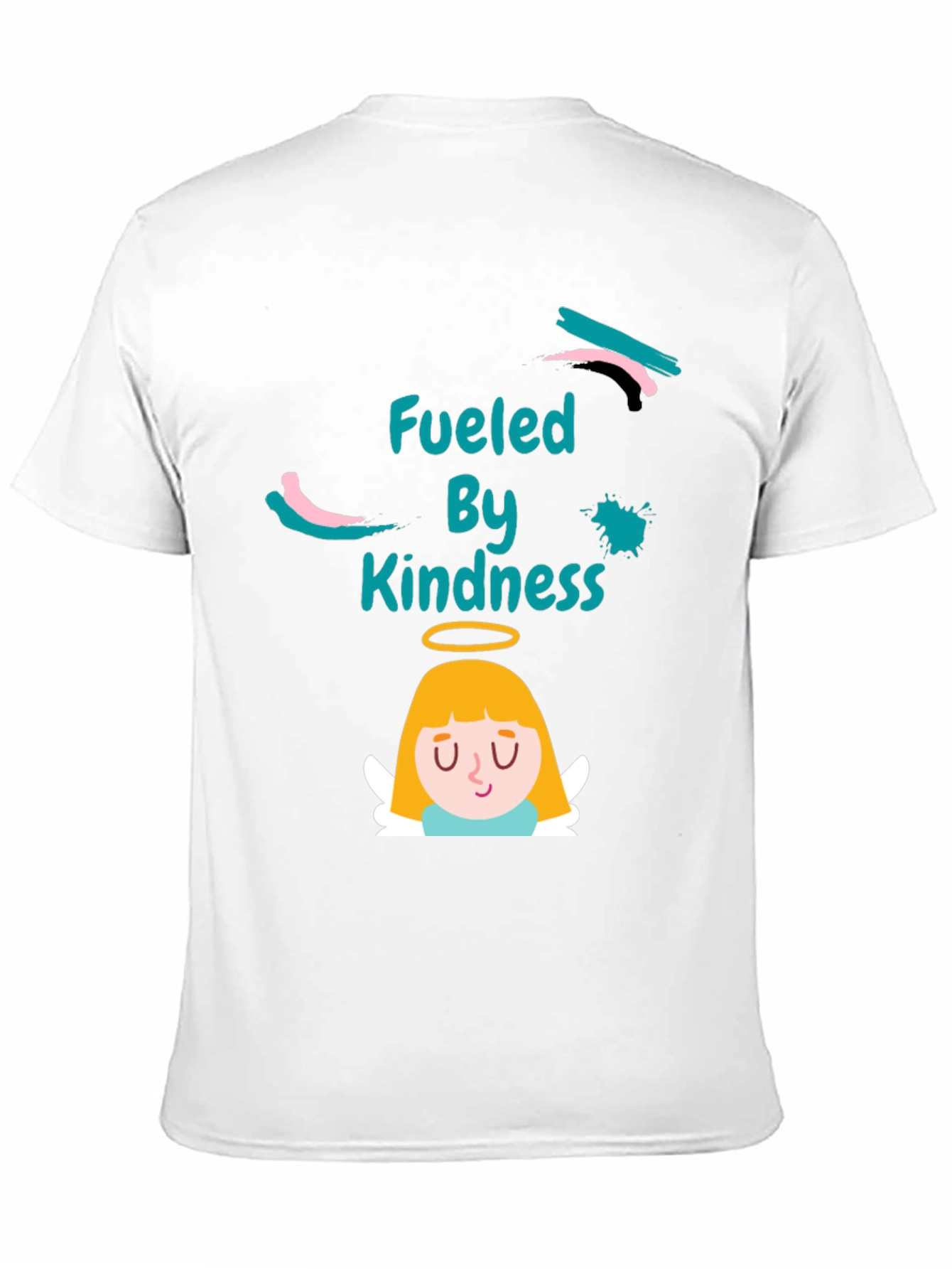 Fueled by Kindness T-Shirt Angel Graphic Tee