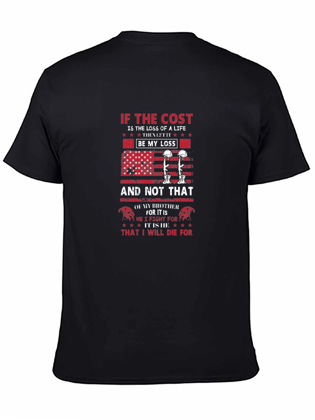 Patriotic Be My Loss Graphic Tee