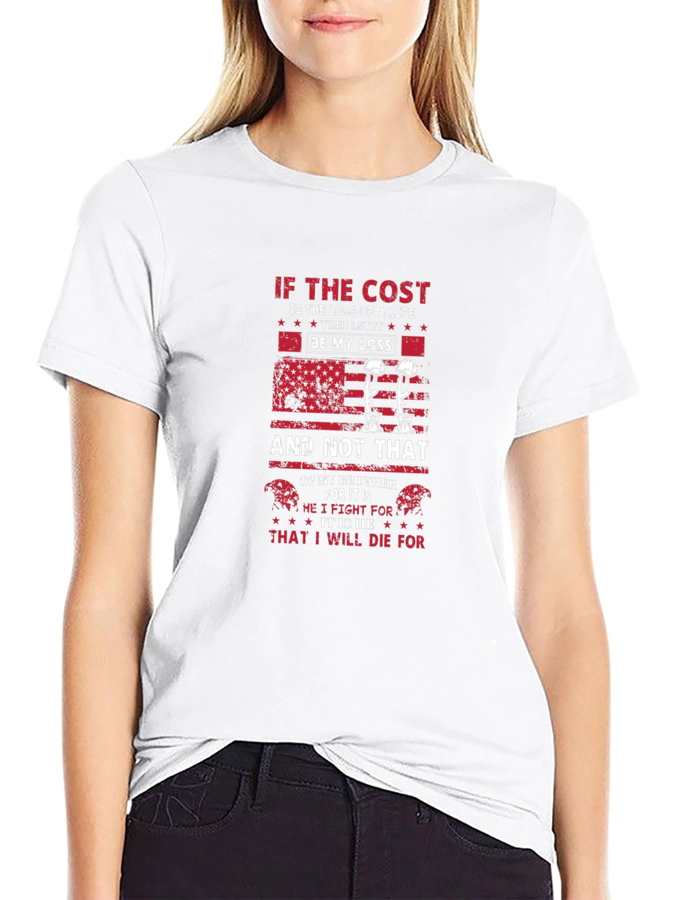 Patriotic Be My Loss Graphic Tee