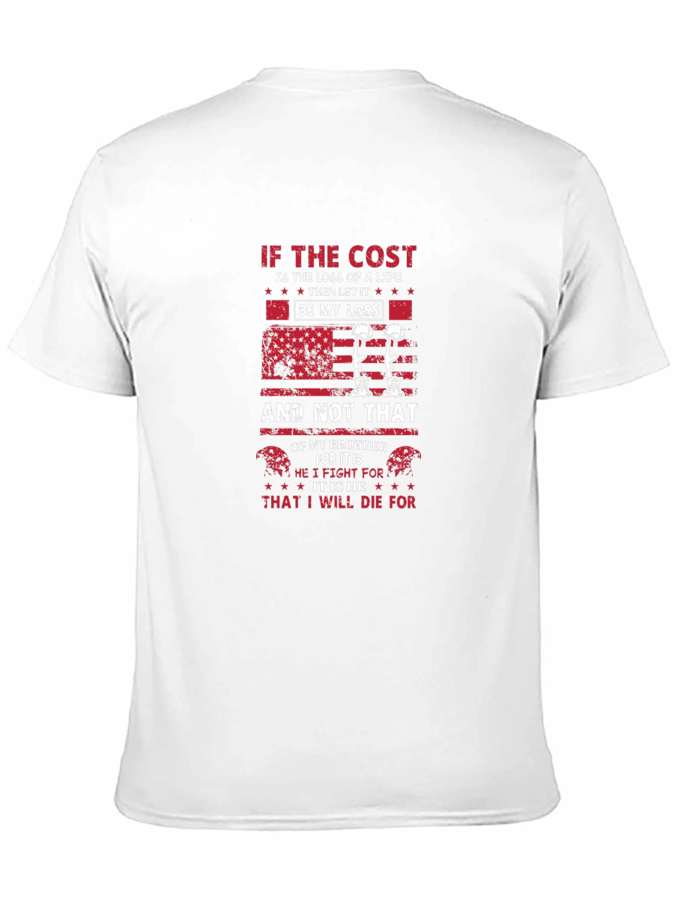Patriotic Be My Loss Graphic Tee