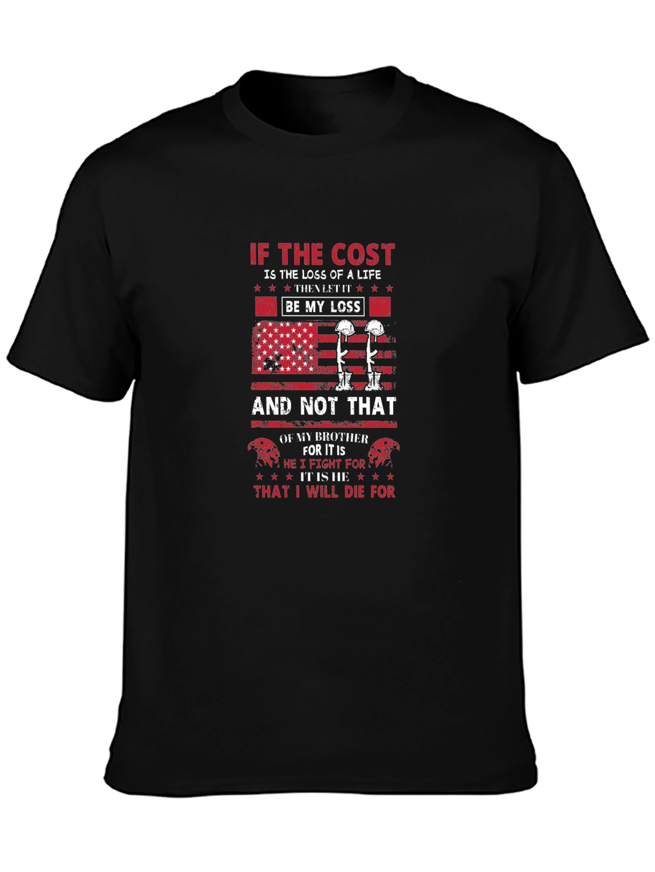 Patriotic Be My Loss Graphic Tee