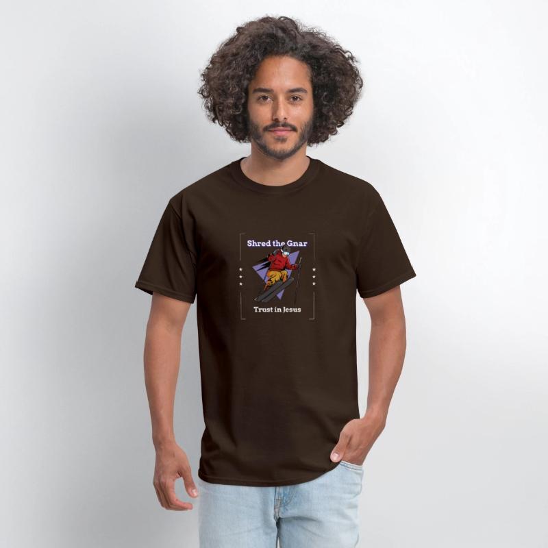 "Shred the Gnar, Trust in Jesus" T-Shirt