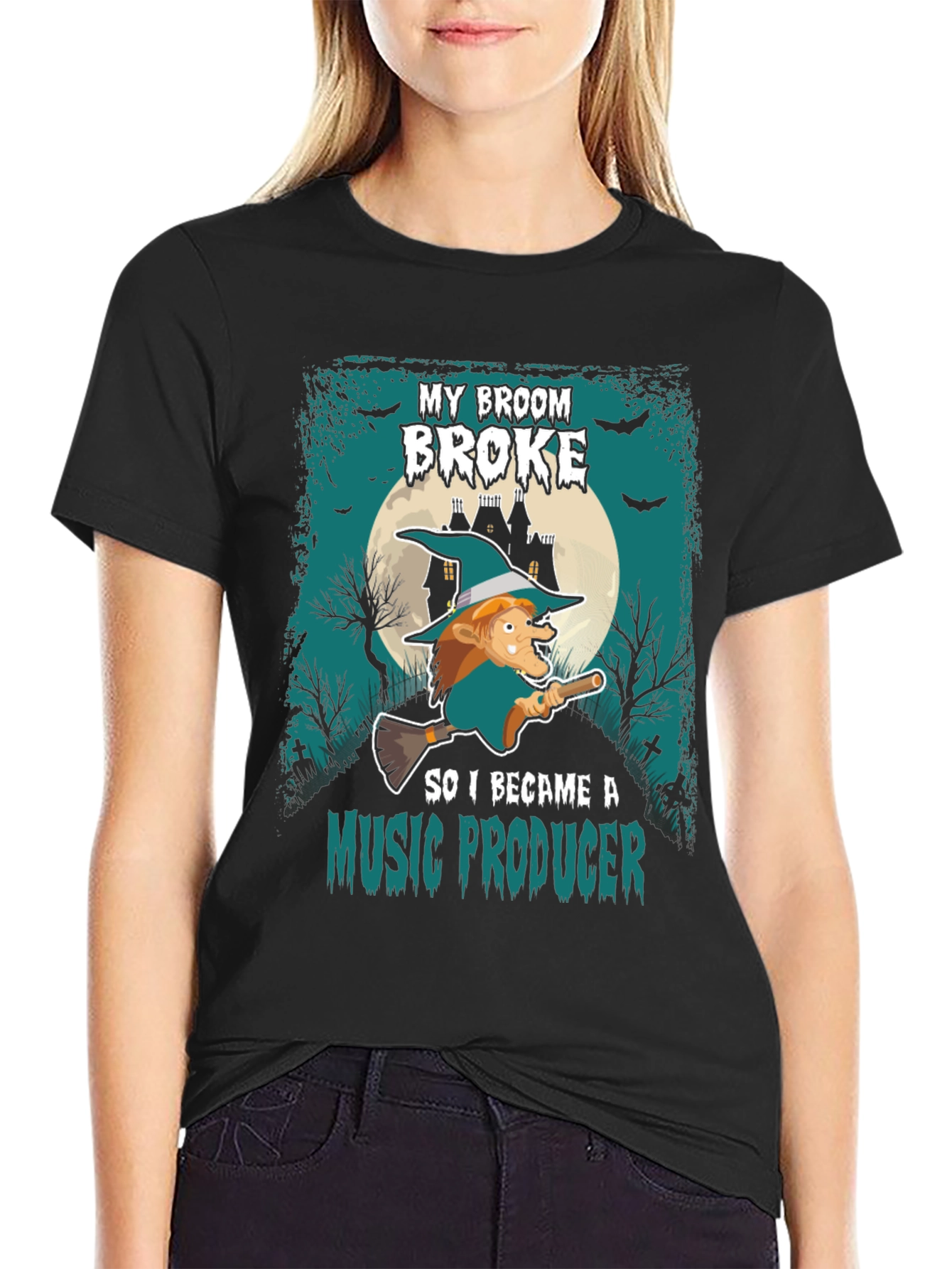 Music Producer Witch T-Shirt