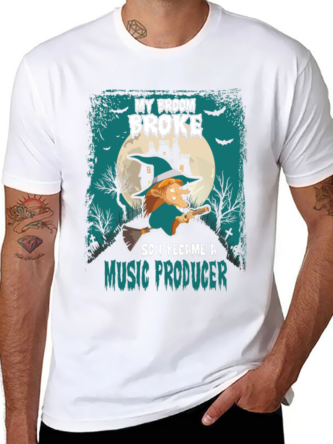Music Producer Witch T-Shirt