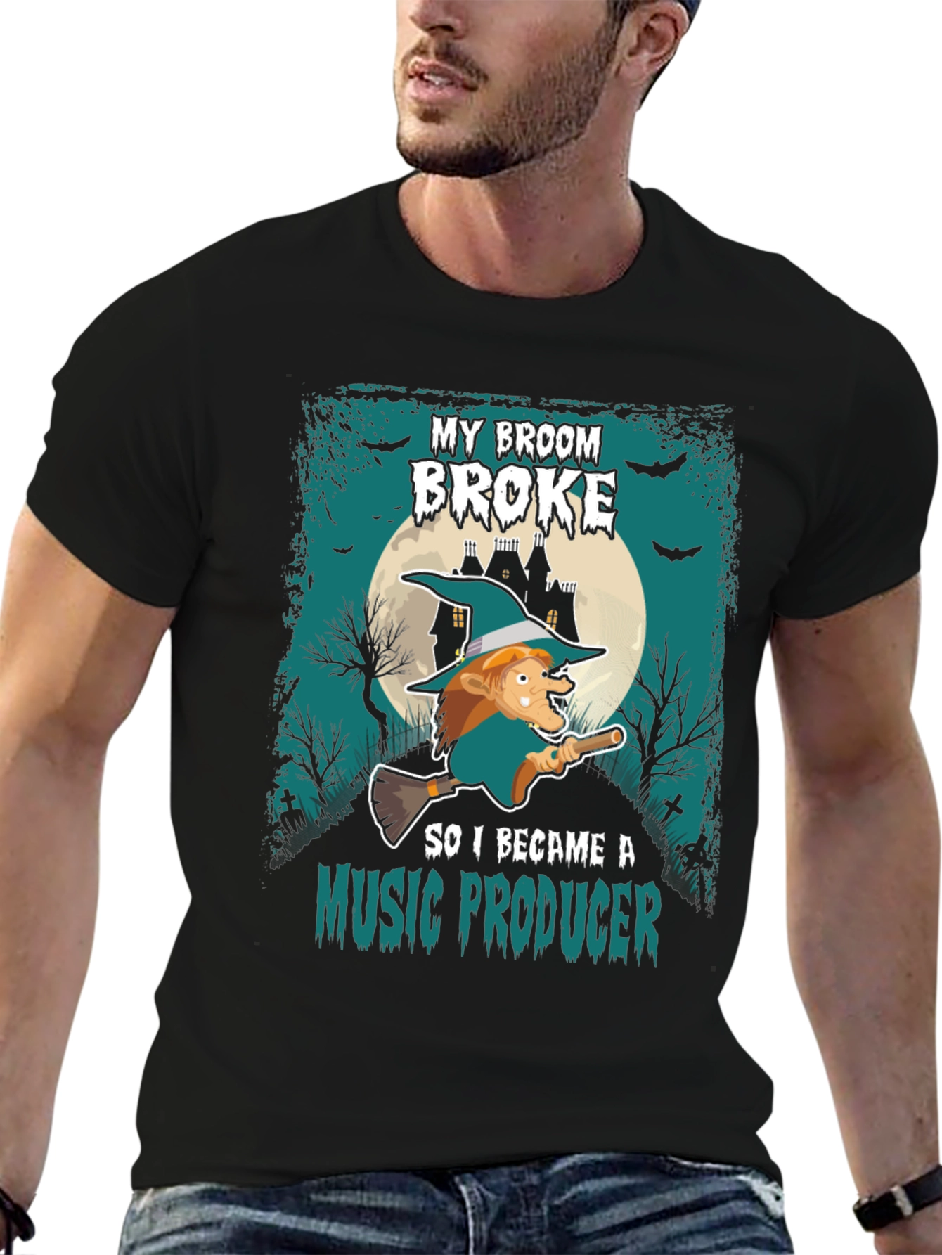 Music Producer Witch T-Shirt