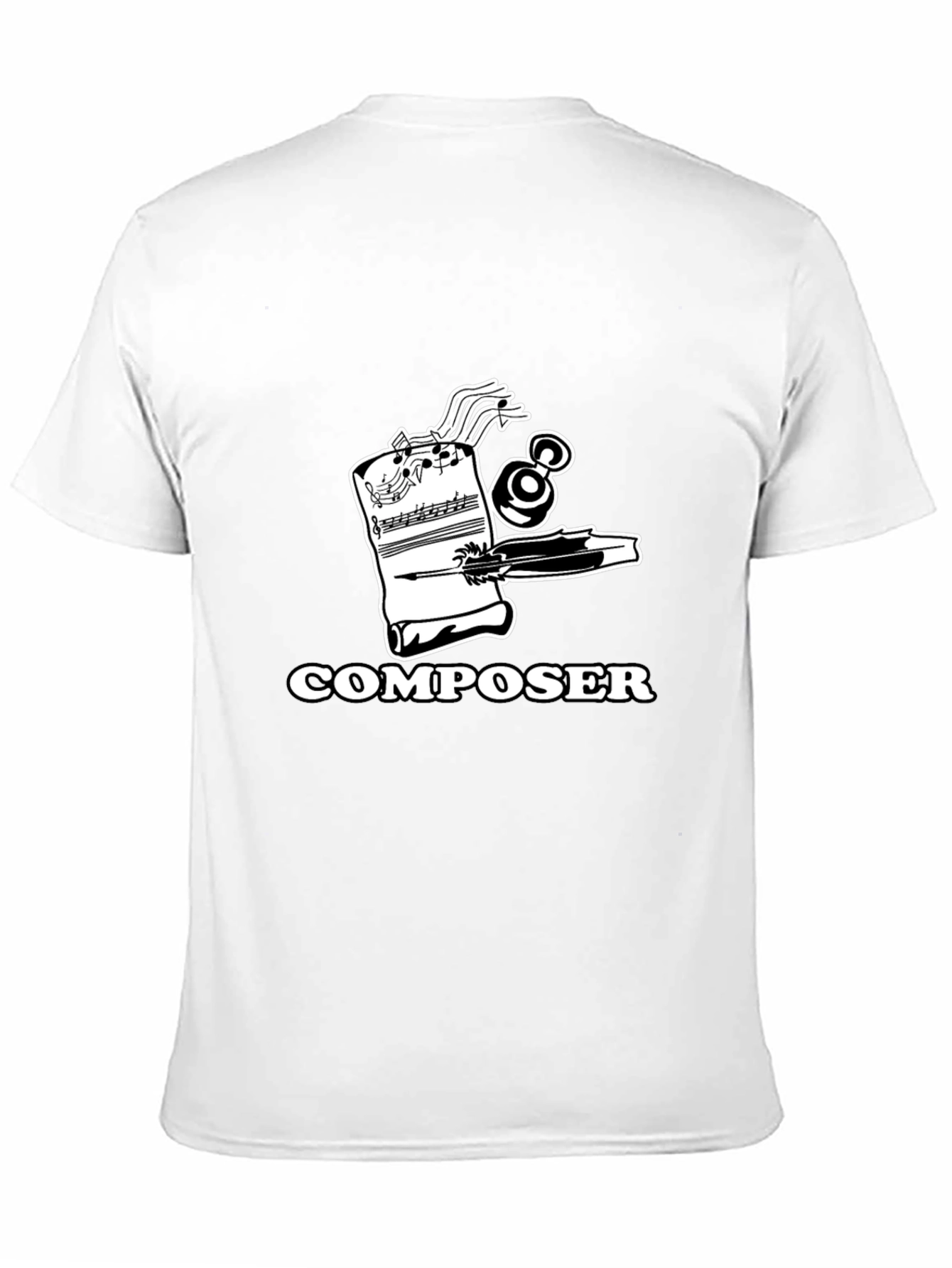 Composer Music T-Shirt - Black