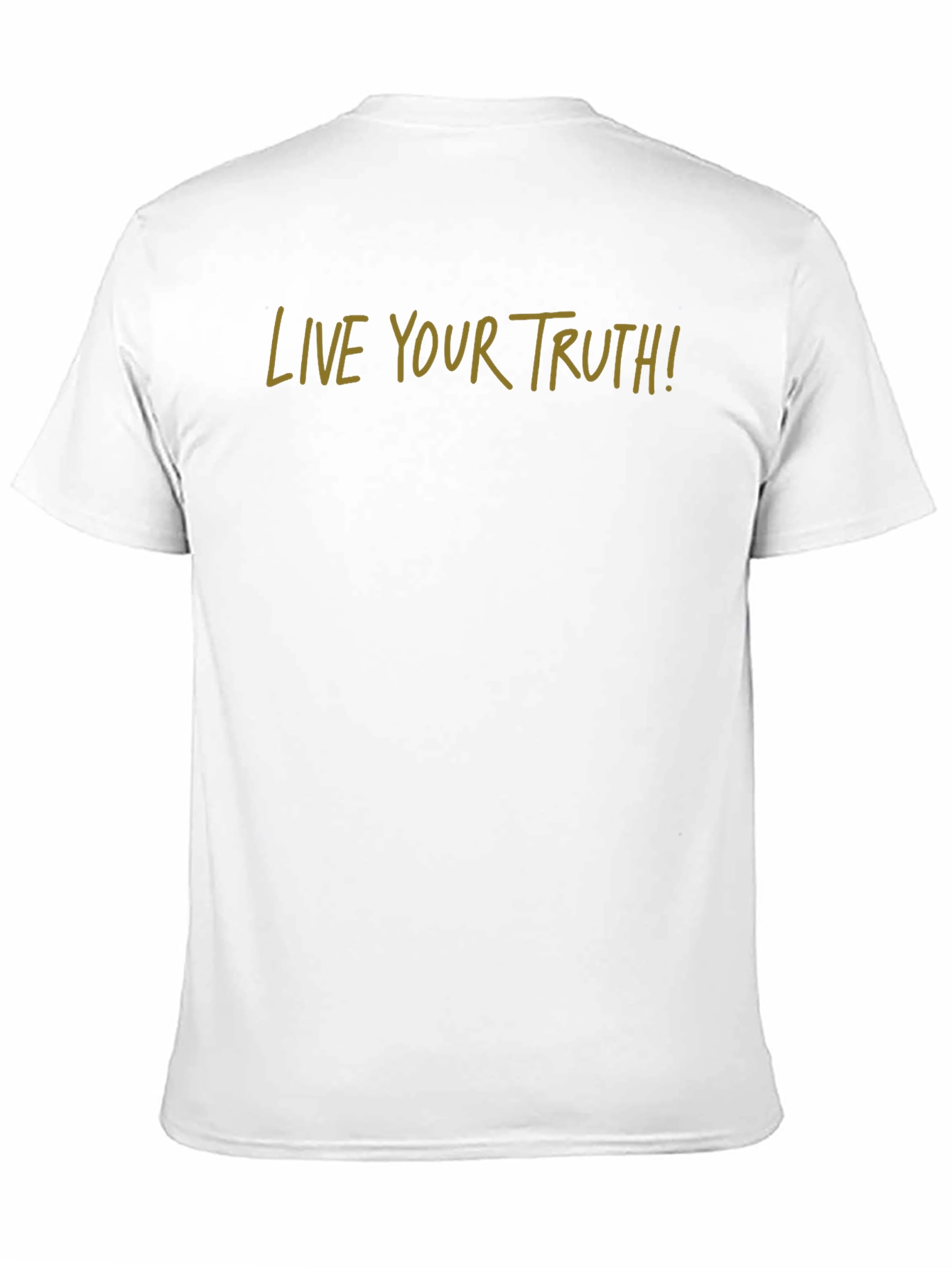 Live Your Truth Black Tee