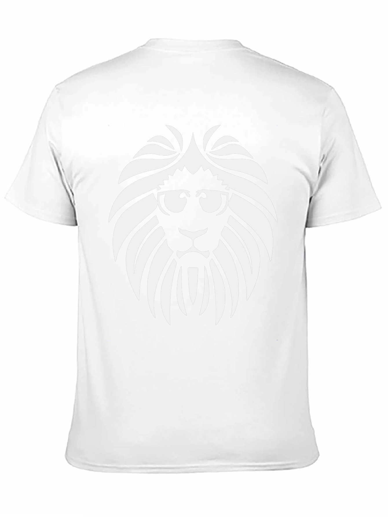 Cool Lion Graphic Tee - Black Cotton T-Shirt