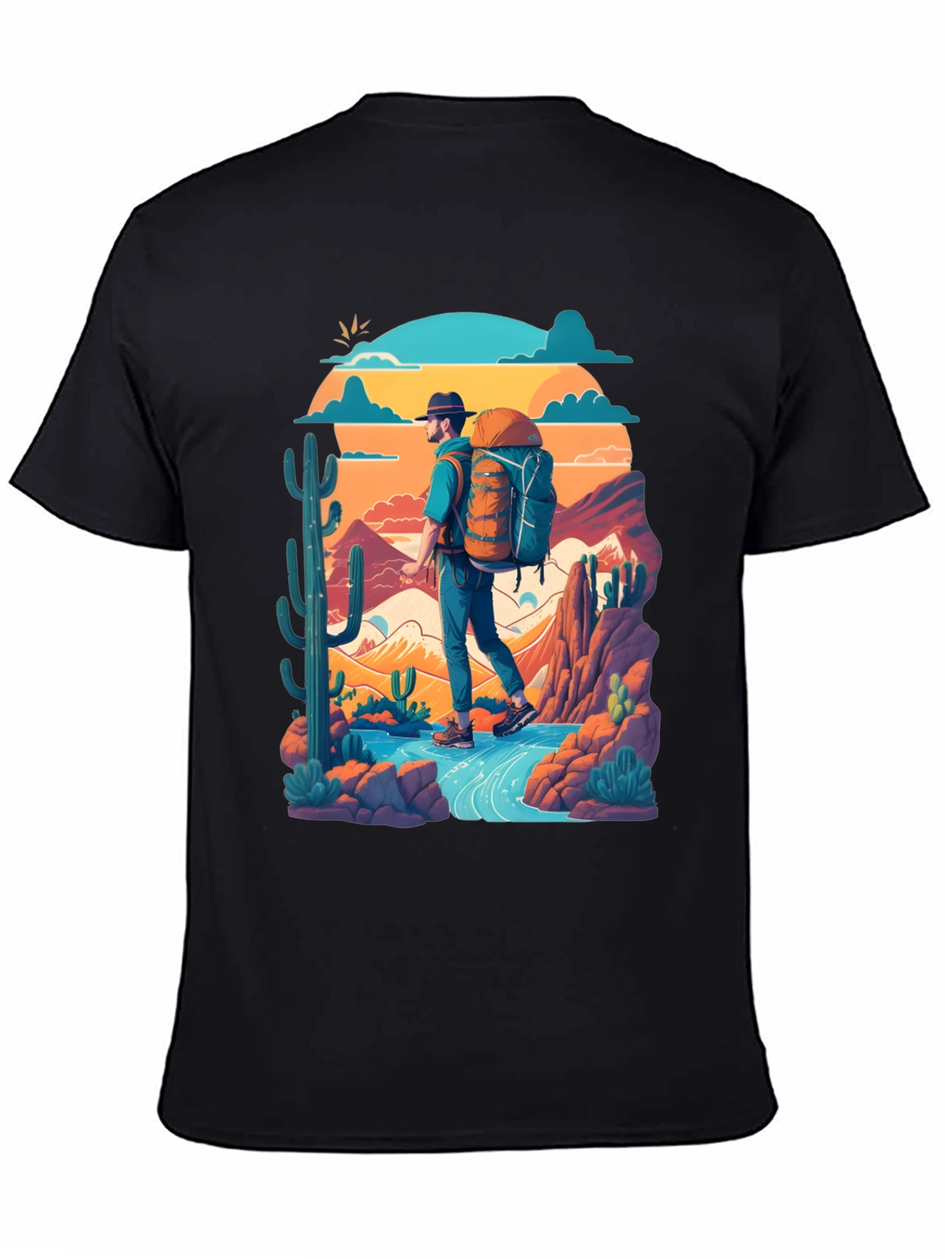 Hiking Adventure Graphic T-Shirt