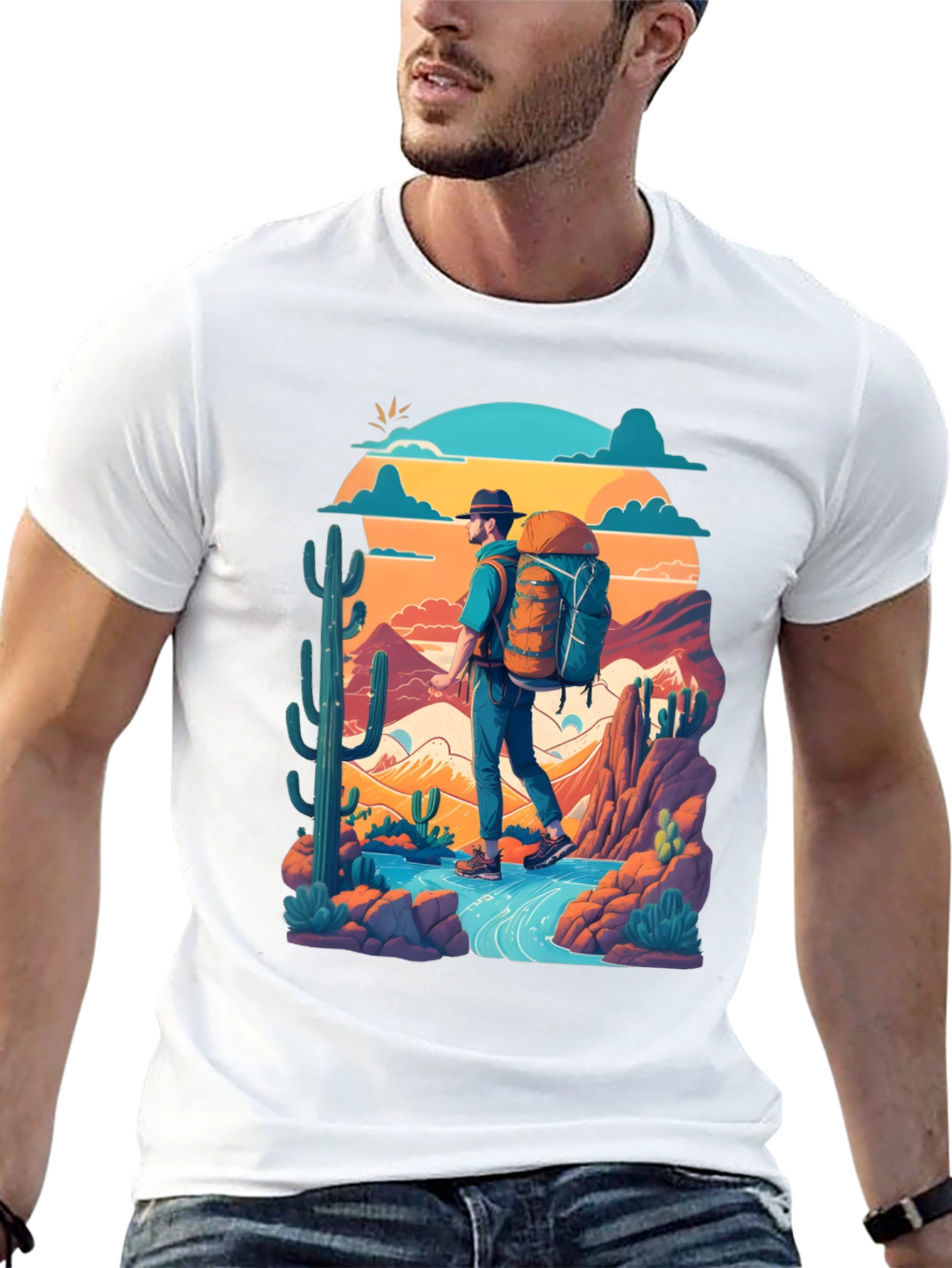 Hiking Adventure Graphic T-Shirt