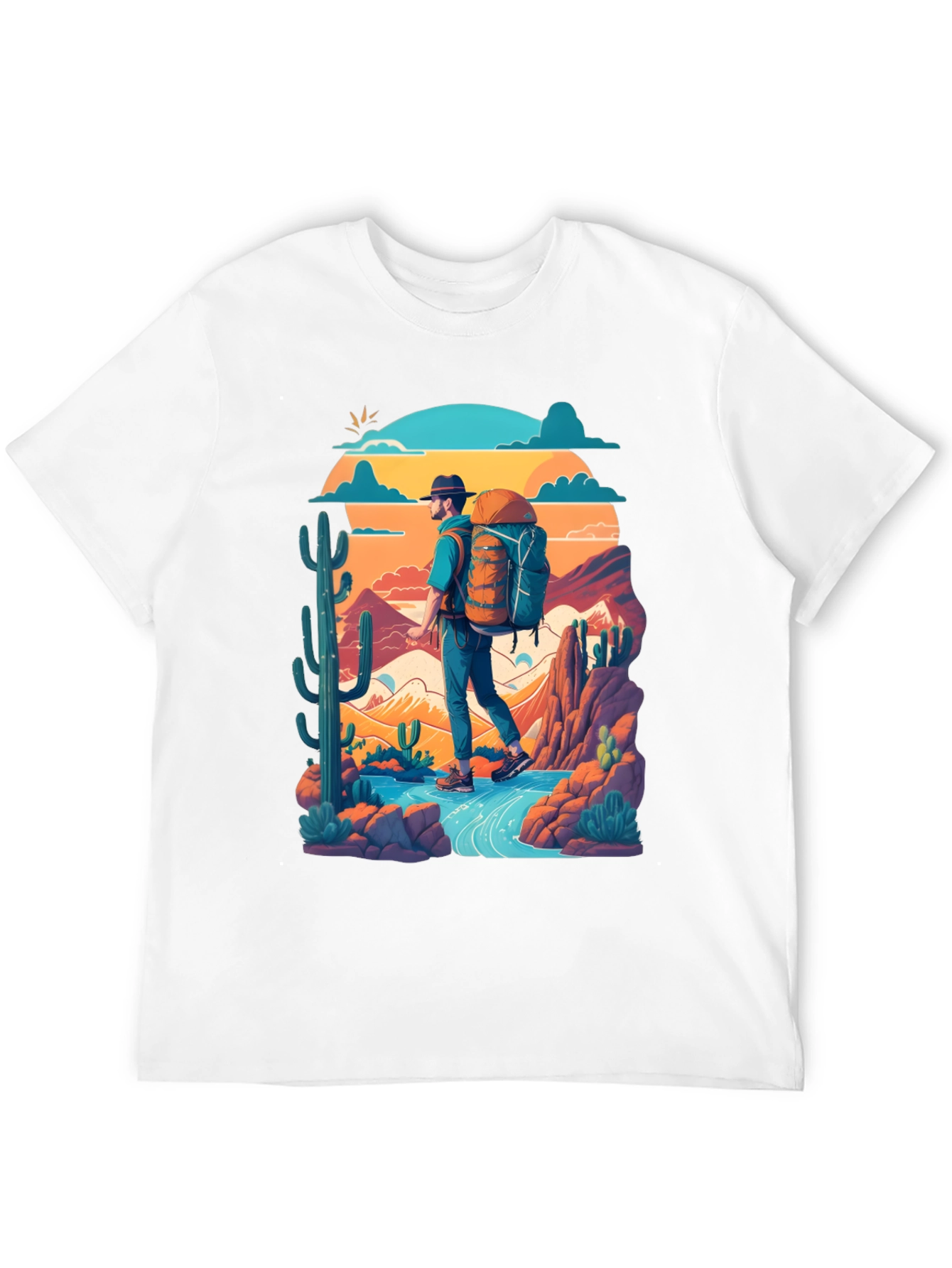 Hiking Adventure Graphic T-Shirt