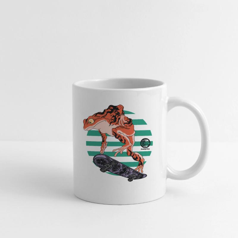 Skating frog