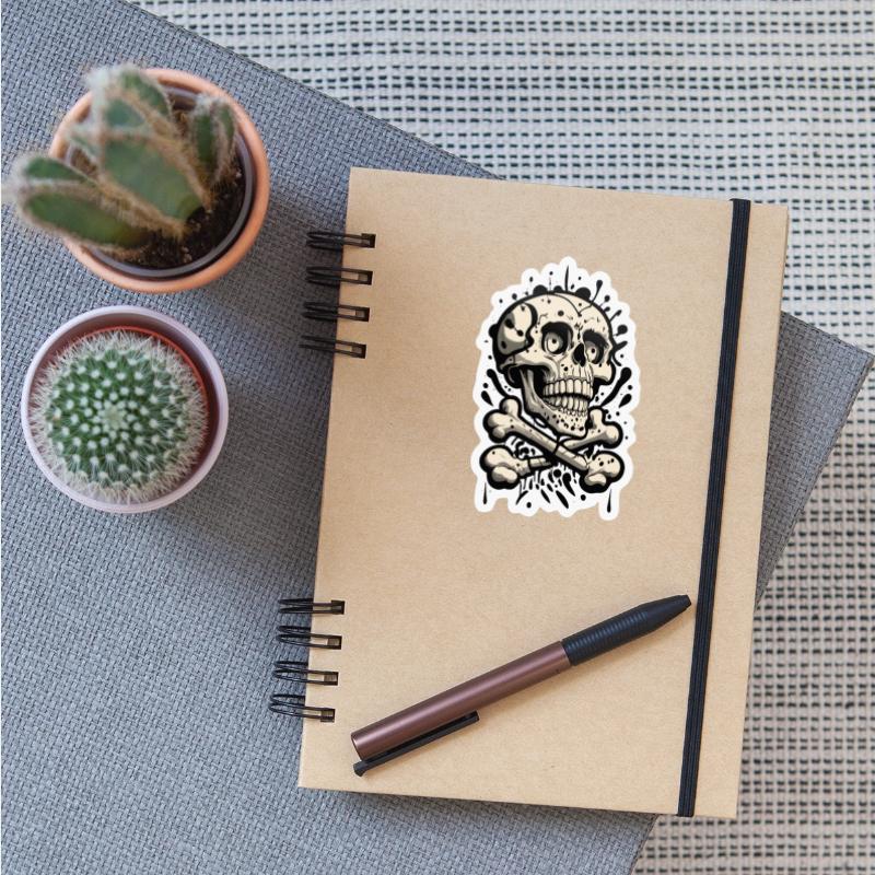 Skull And Bones Skeleton Art Cool Gift