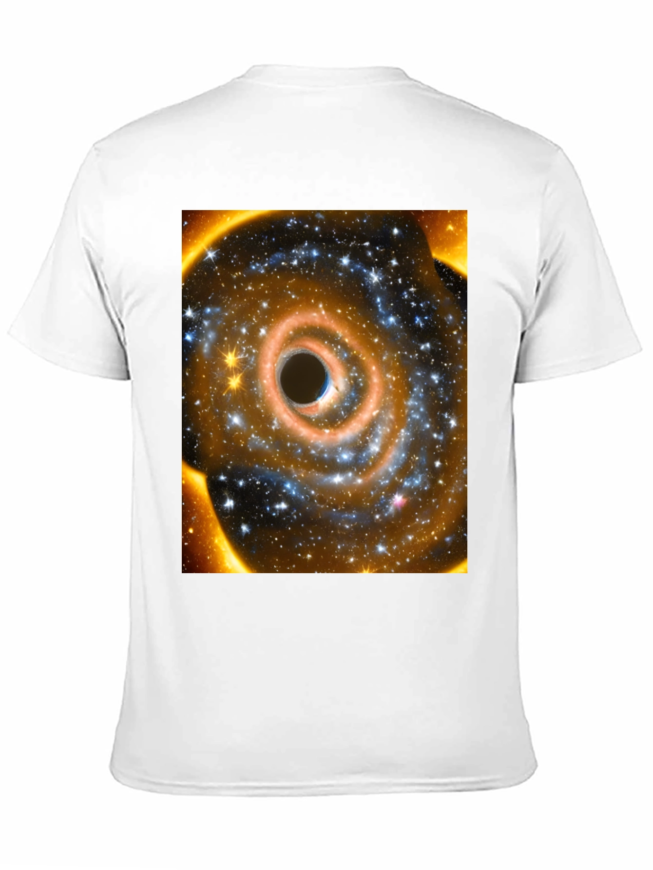 Black Hole T-Shirt - Galaxy Space Print