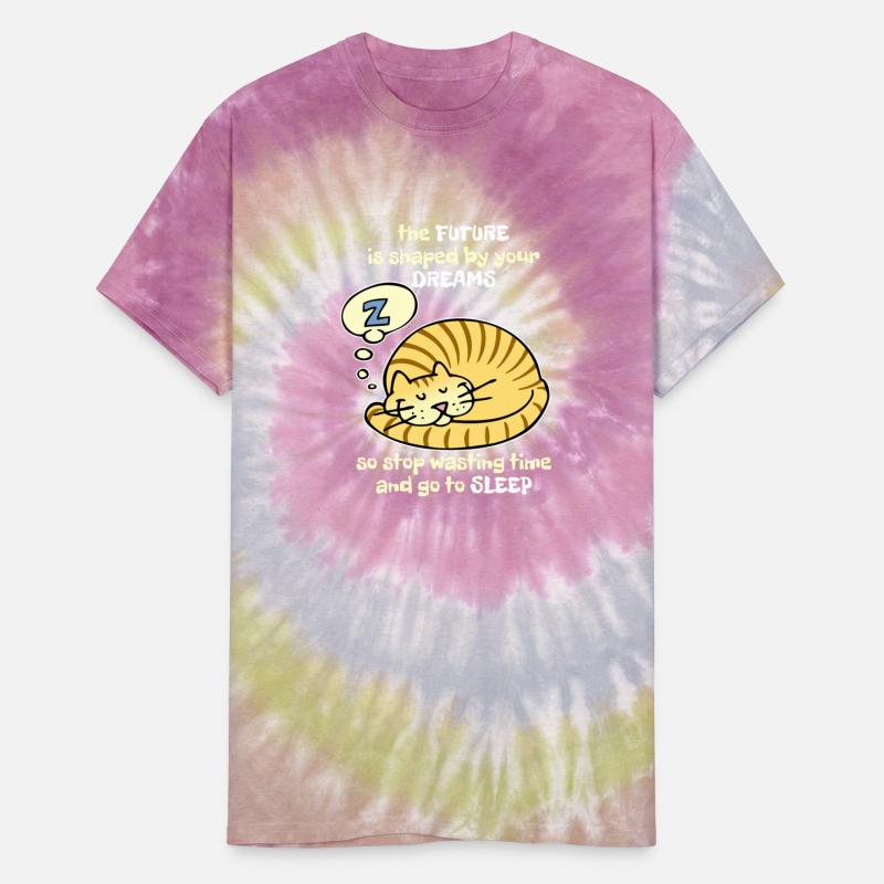 Sleeping Cat Design - Shape Your Future Dreams