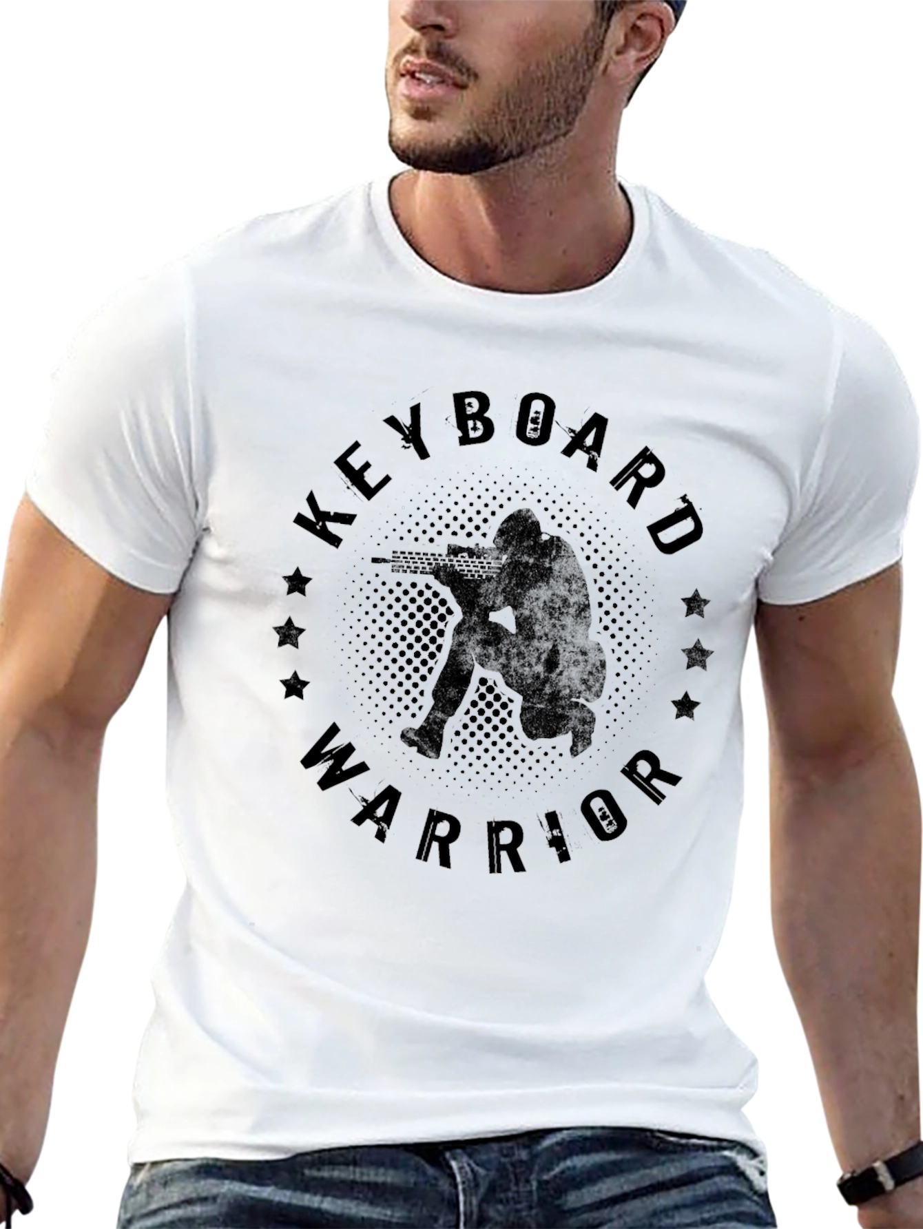 Keyboard Warrior T-Shirt - Black