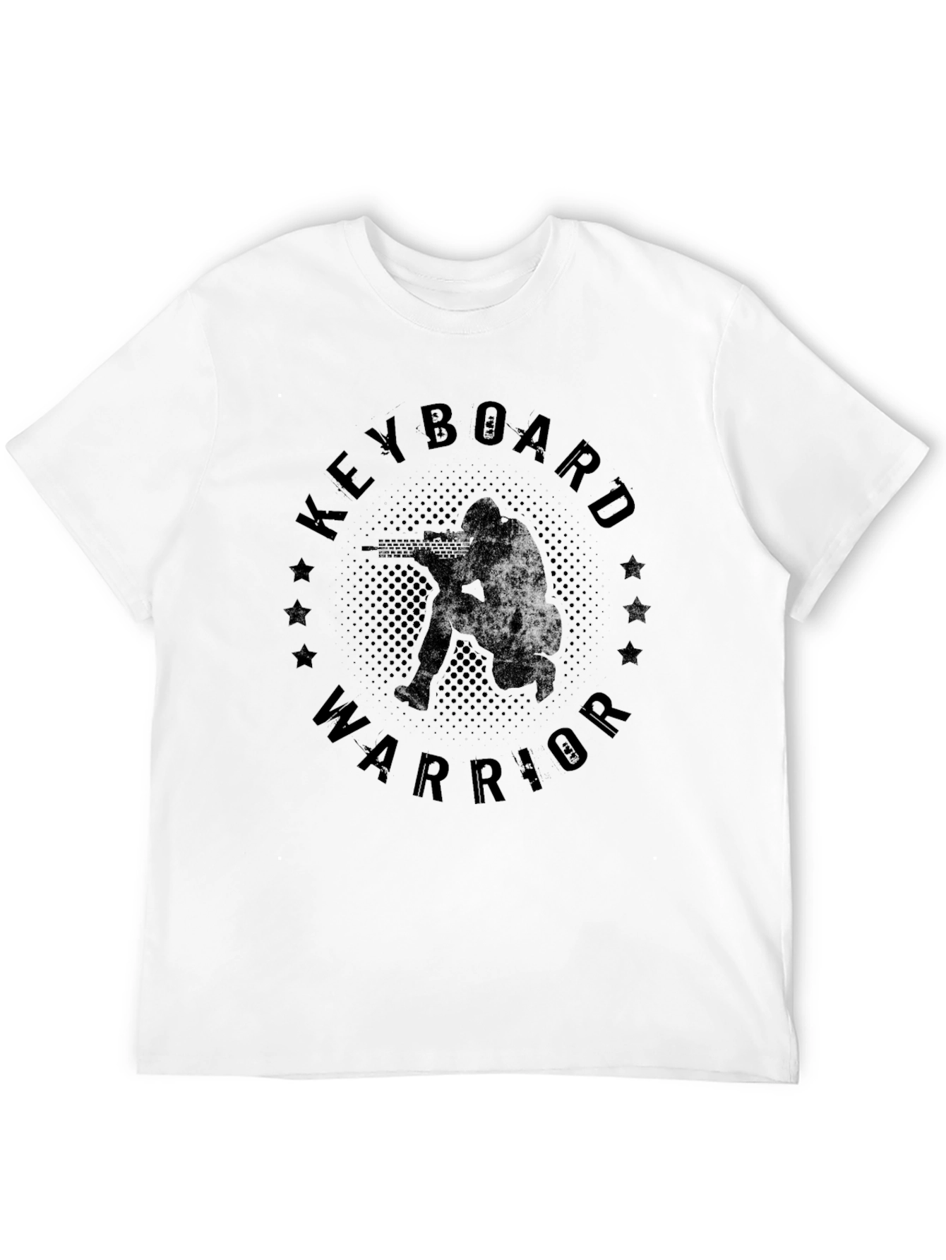 Keyboard Warrior T-Shirt - Black