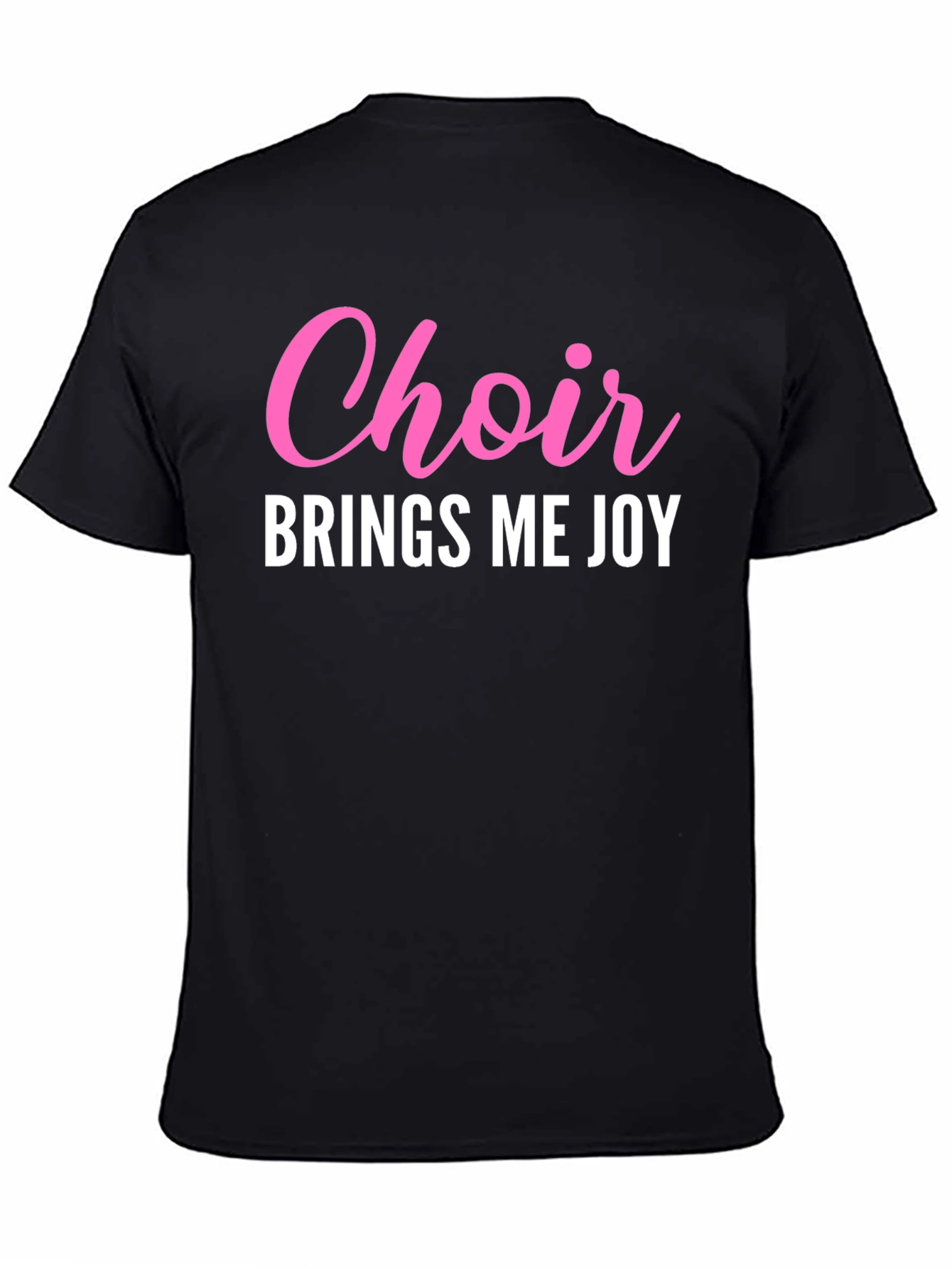 Choir Brings Me Joy Black T-Shirt