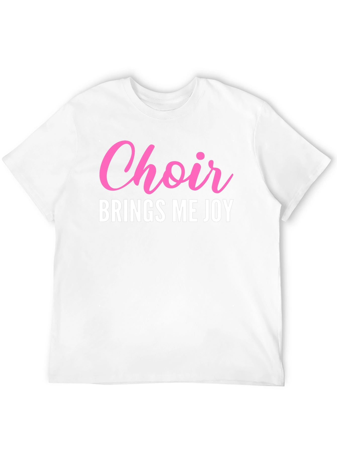 Choir Brings Me Joy Black T-Shirt