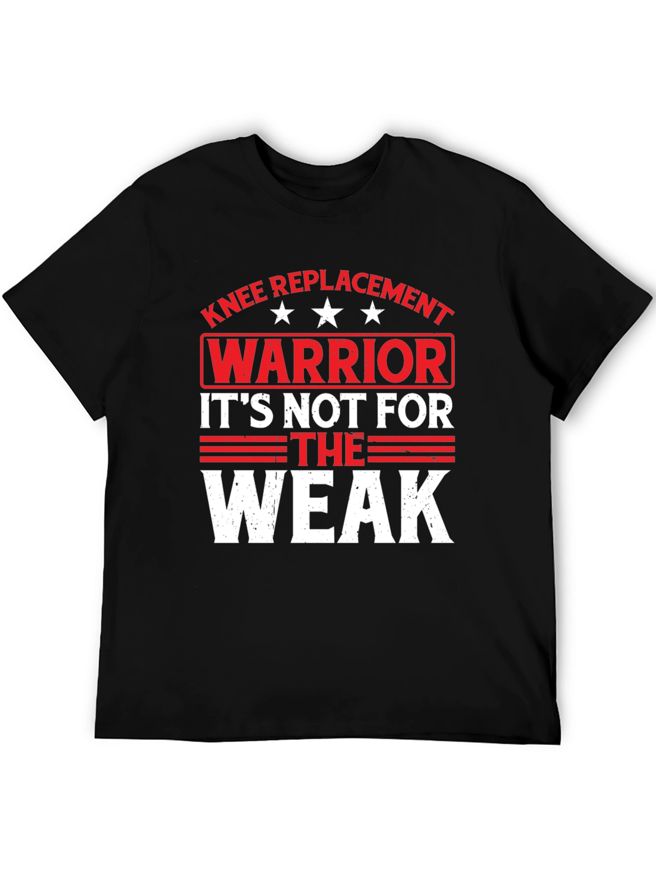 Knee Replacement Warrior Graphic T-Shirt