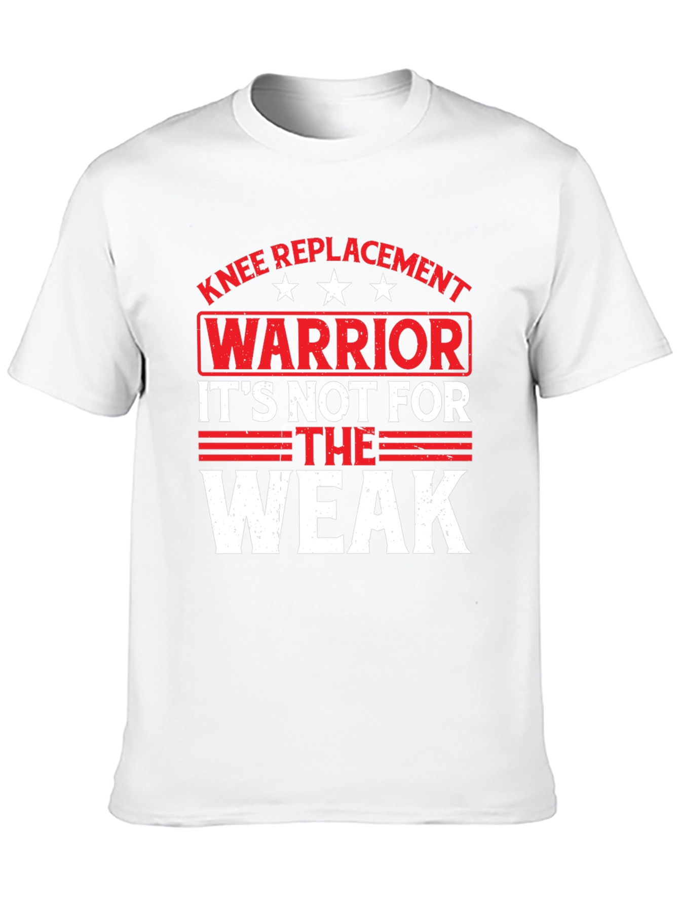 Knee Replacement Warrior Graphic T-Shirt