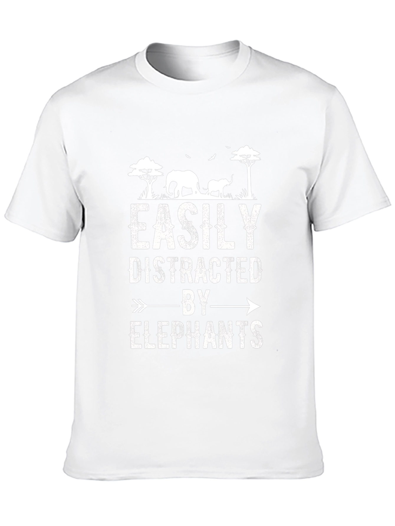Easily Distracted by Elephants T-Shirt