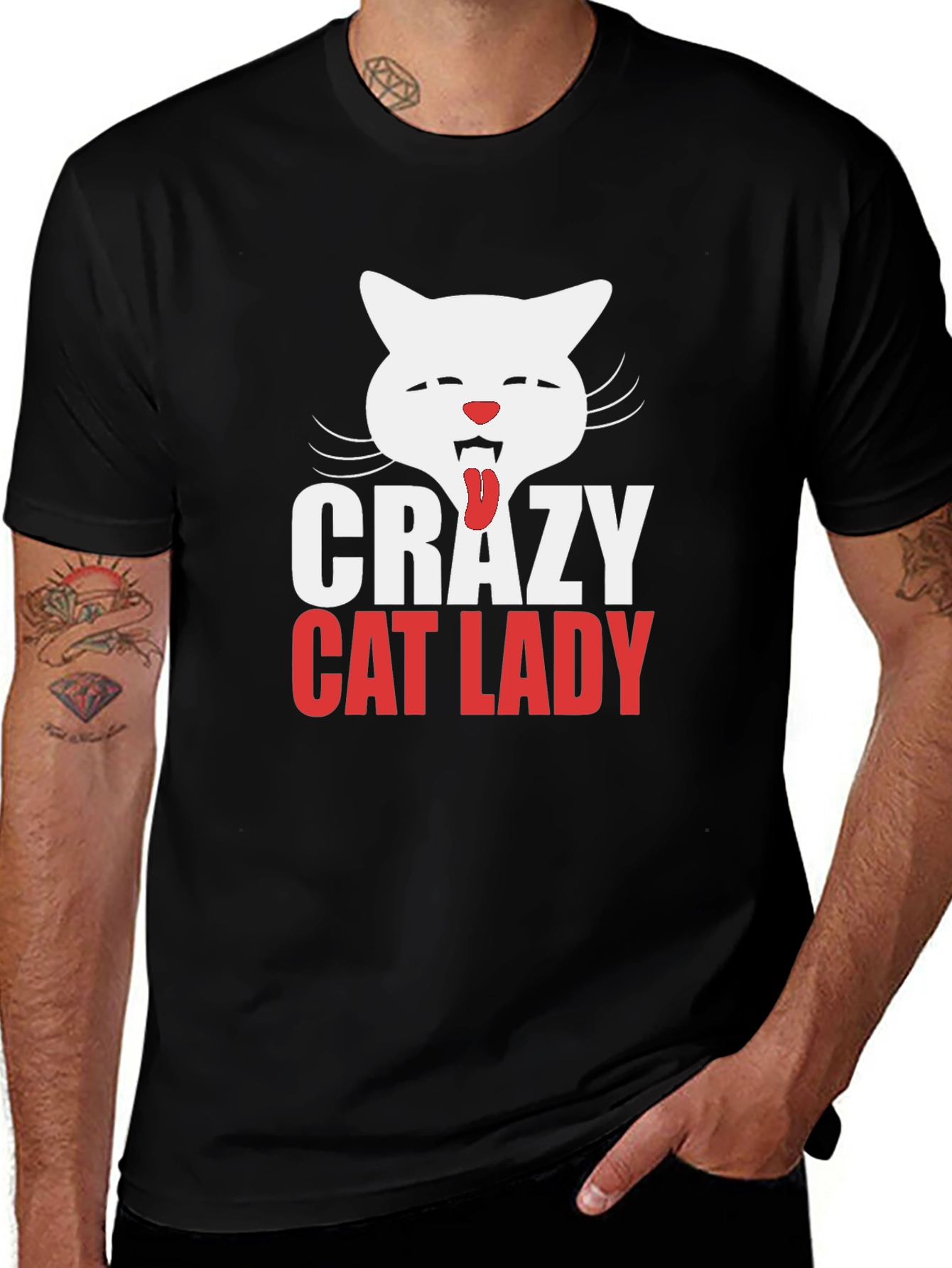 Crazy Cat Lady T-Shirt Funny Pet Lover Tee