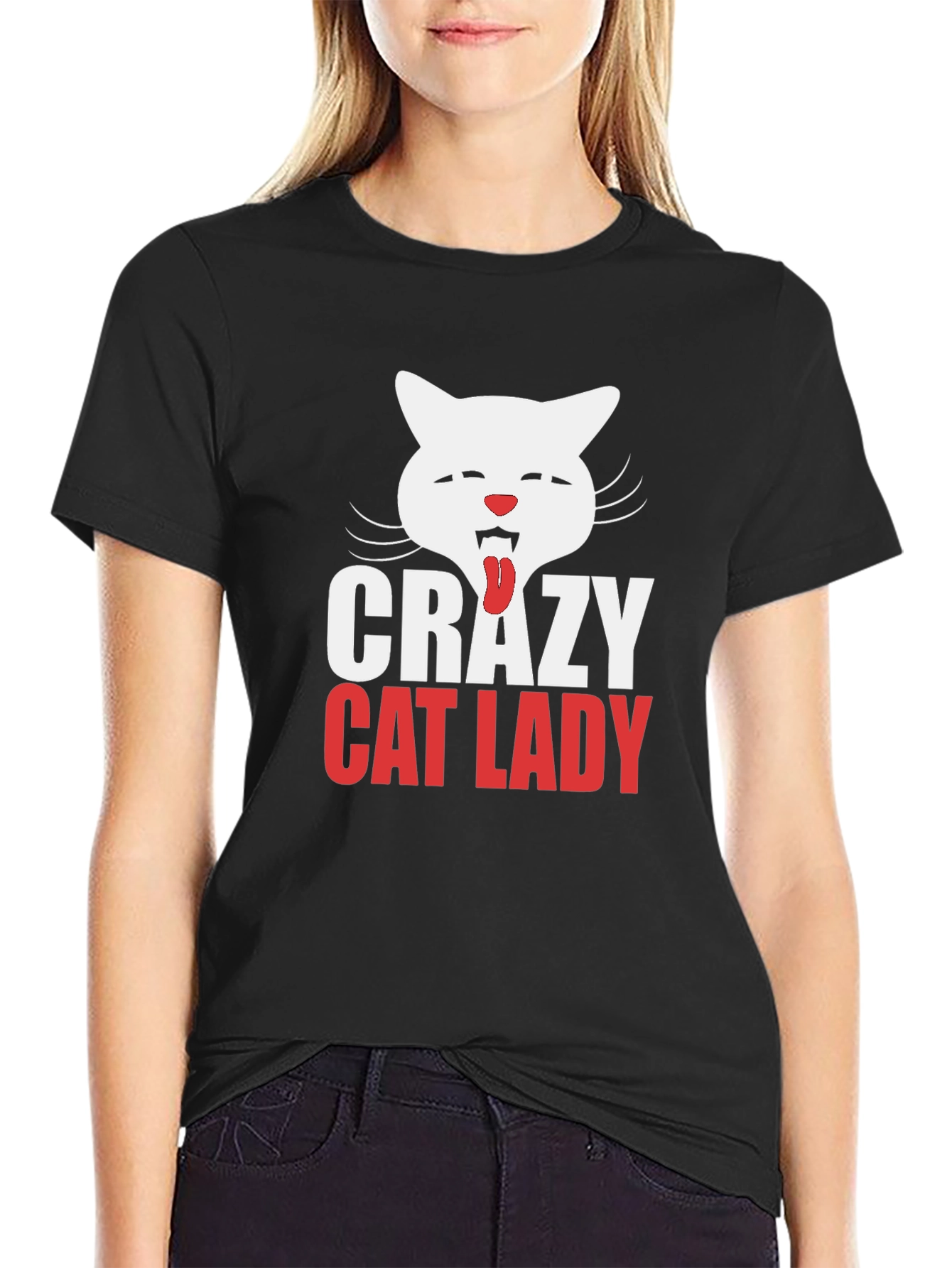 Crazy Cat Lady T-Shirt Funny Pet Lover Tee