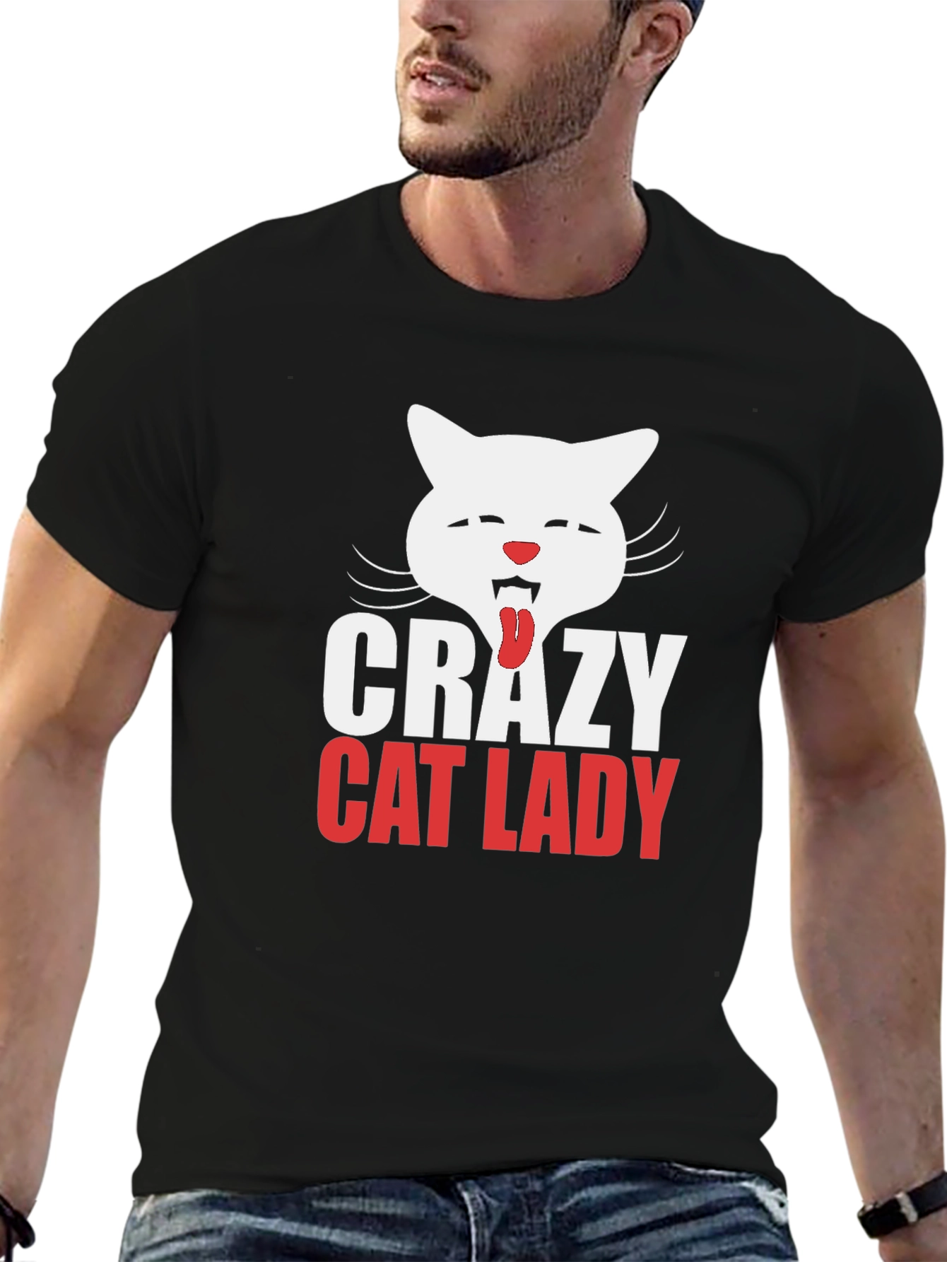 Crazy Cat Lady T-Shirt Funny Pet Lover Tee