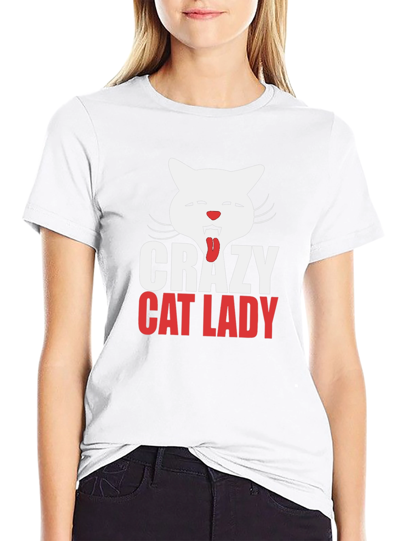 Crazy Cat Lady T-Shirt Funny Pet Lover Tee