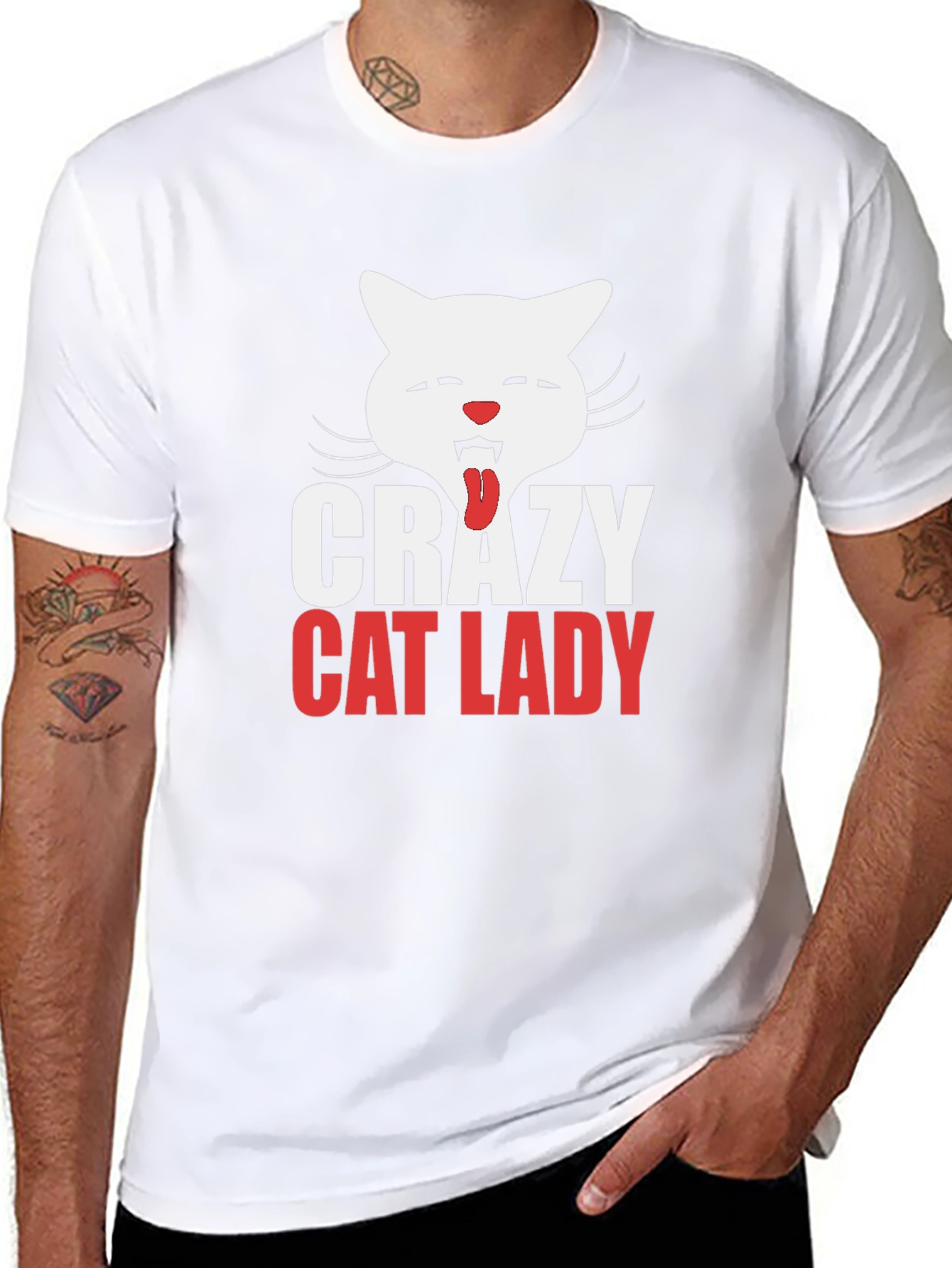 Crazy Cat Lady T-Shirt Funny Pet Lover Tee
