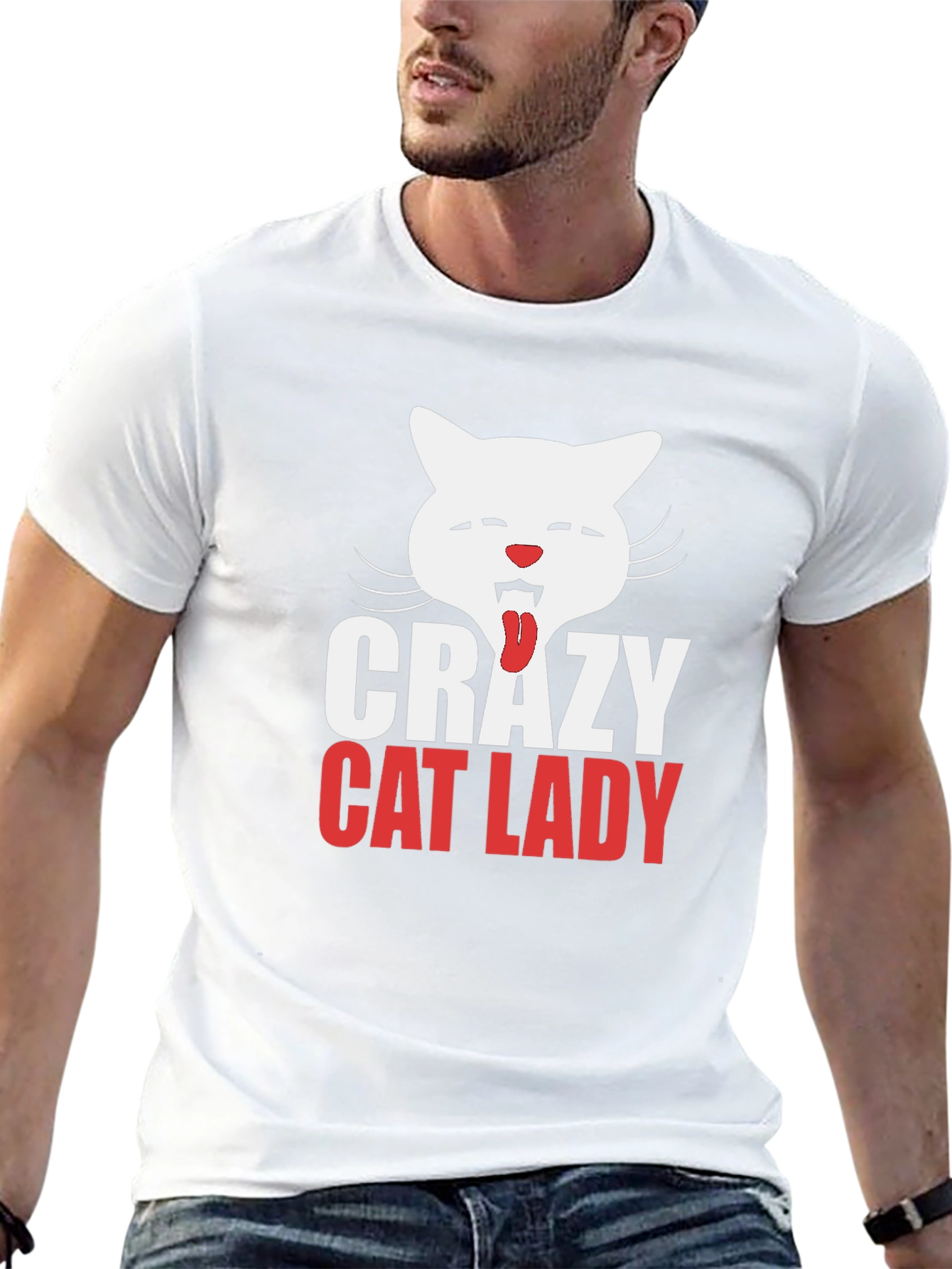 Crazy Cat Lady T-Shirt Funny Pet Lover Tee