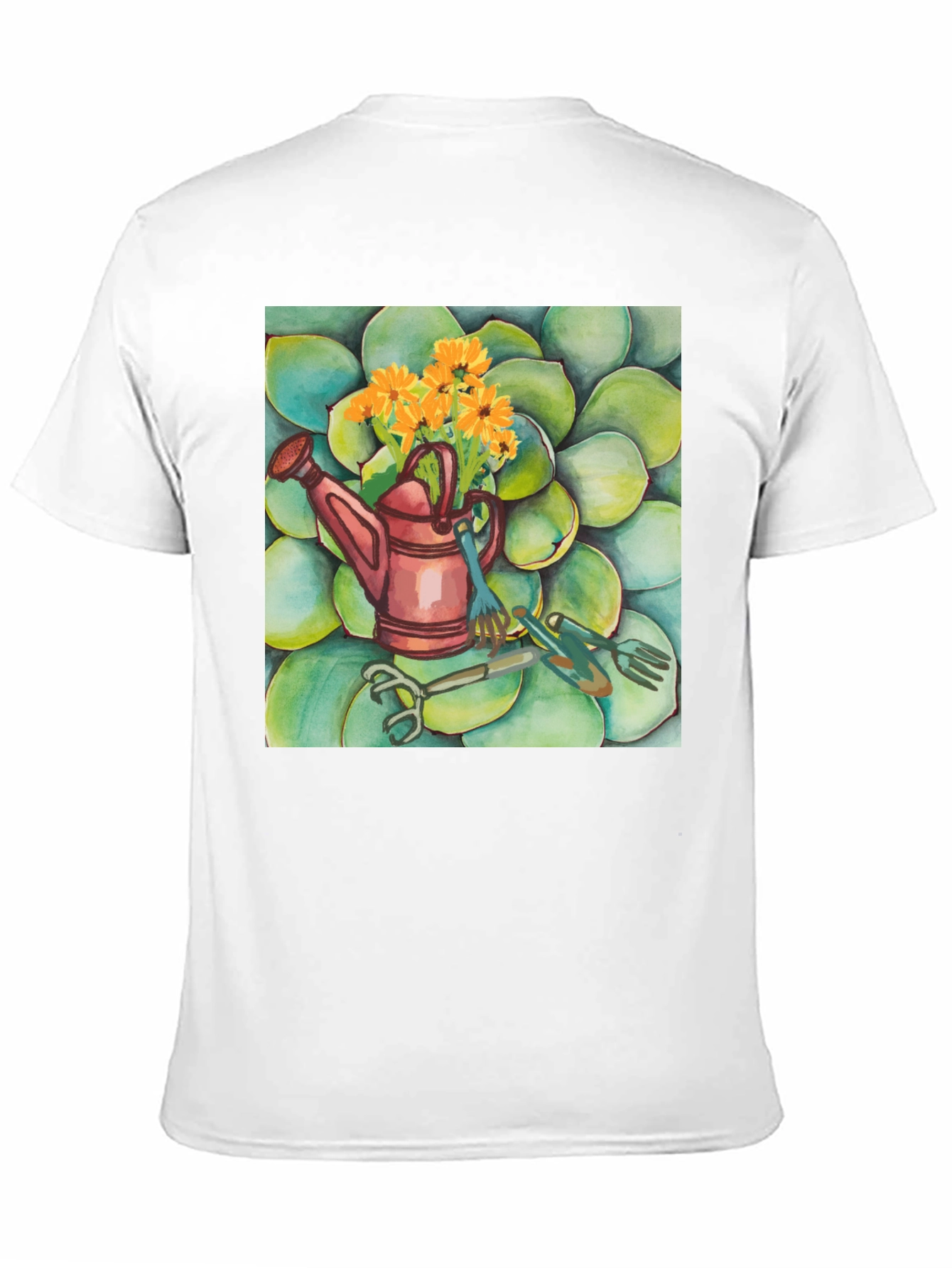 Gardening Theme Graphic Tee - Stylish & Comfortable