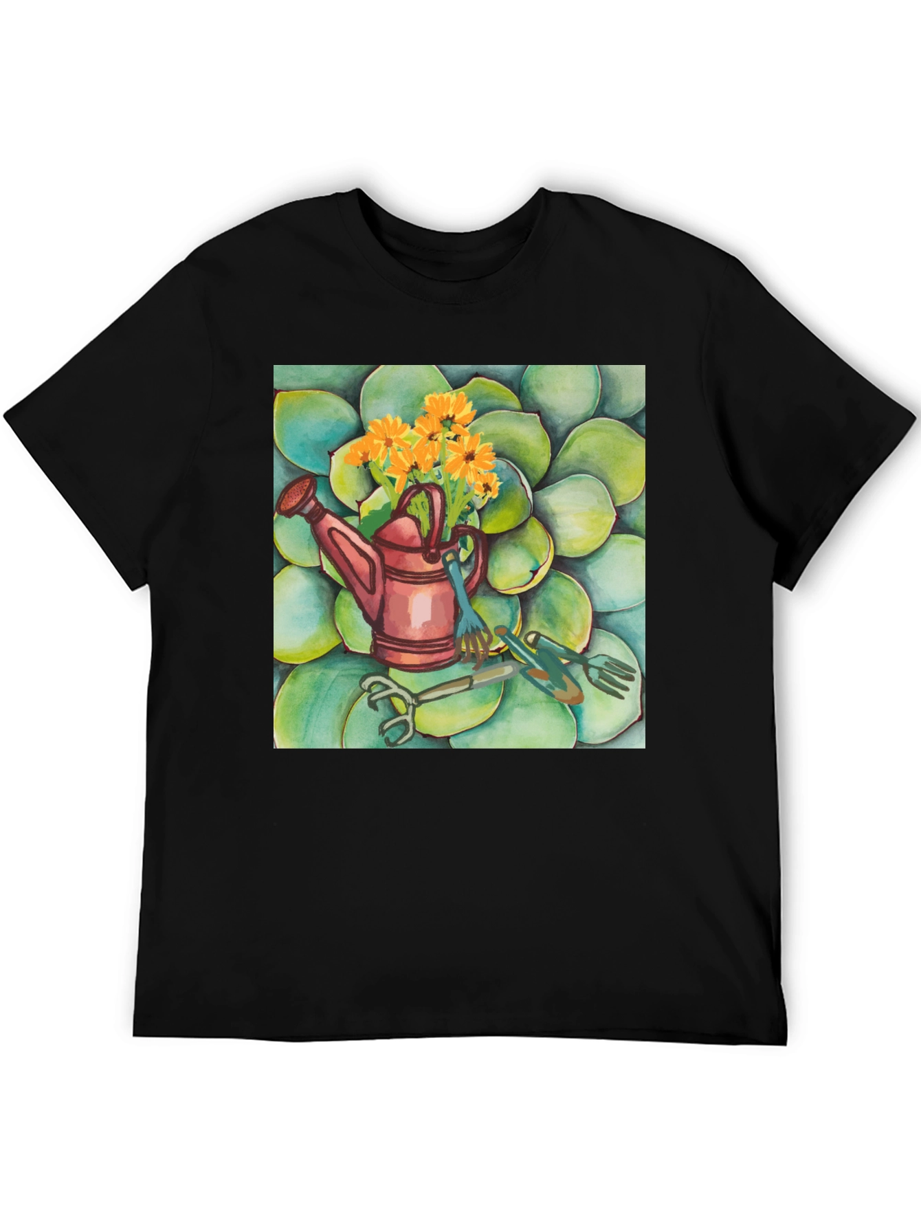 Gardening Theme Graphic Tee - Stylish & Comfortable