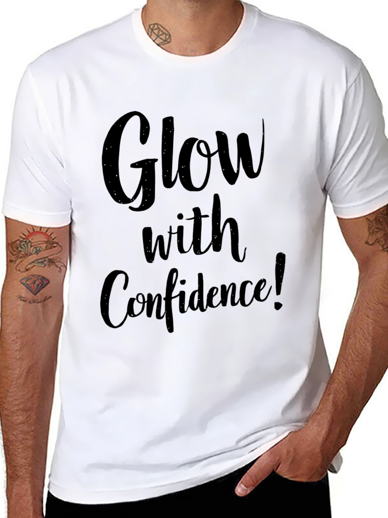 Glow with Confidence! Graphic Tee