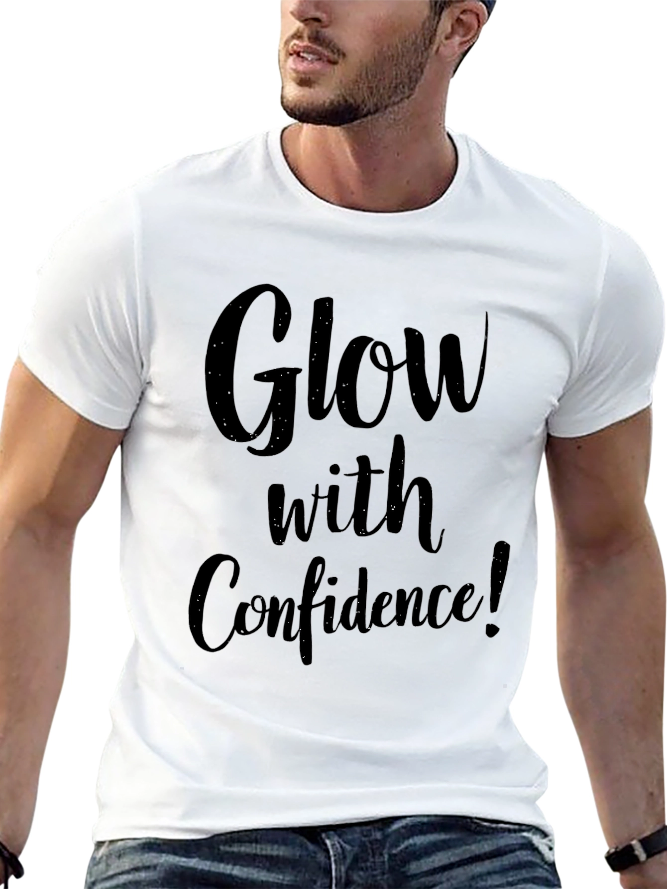 Glow with Confidence! Graphic Tee