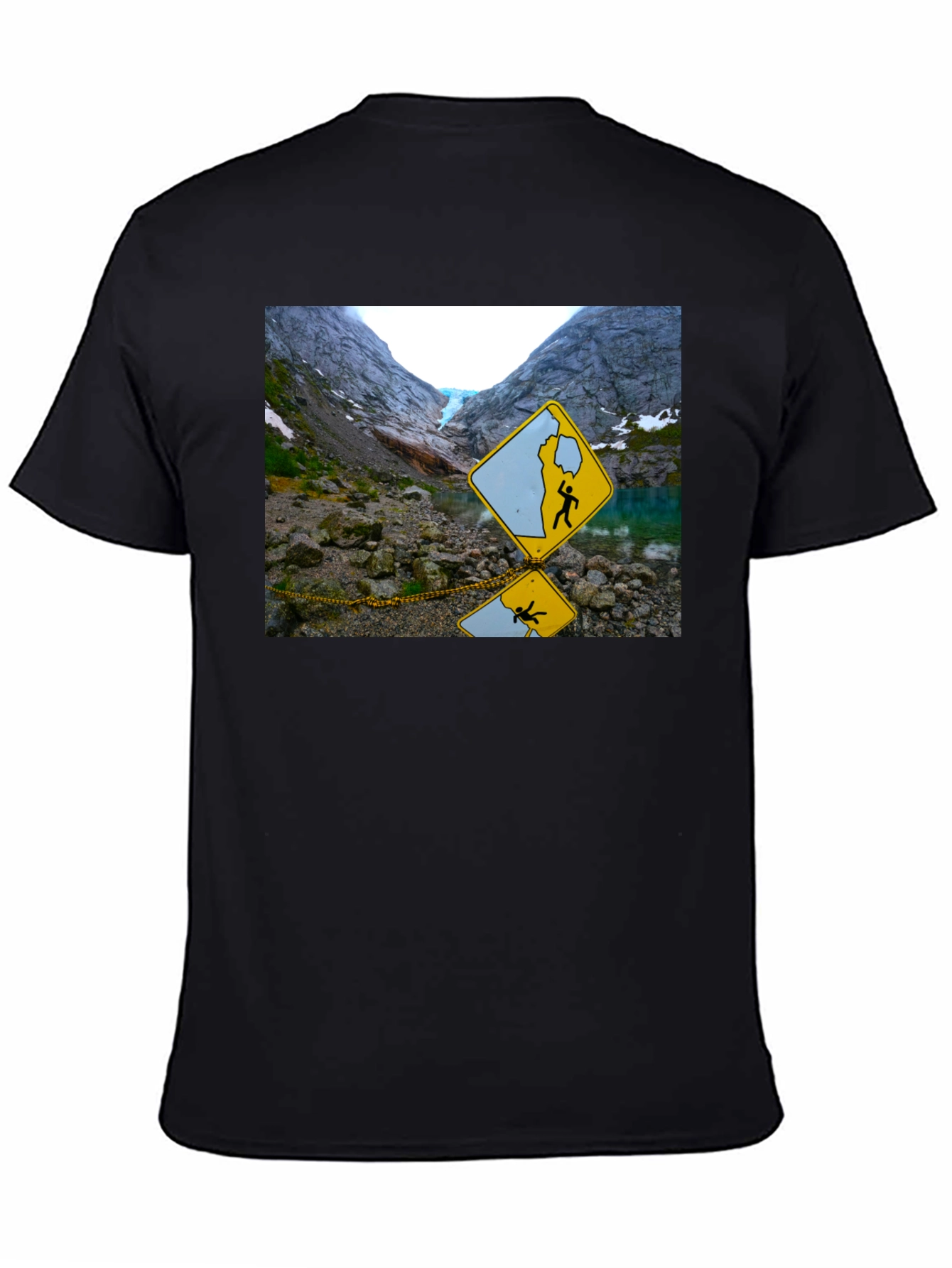 Warning Sign Graphic Tee