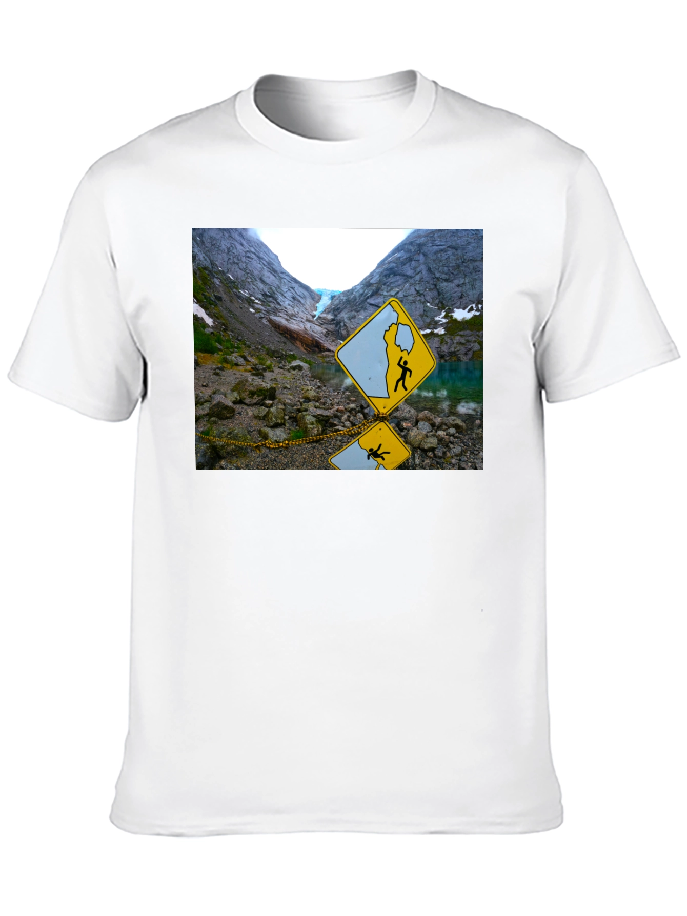 Warning Sign Graphic Tee