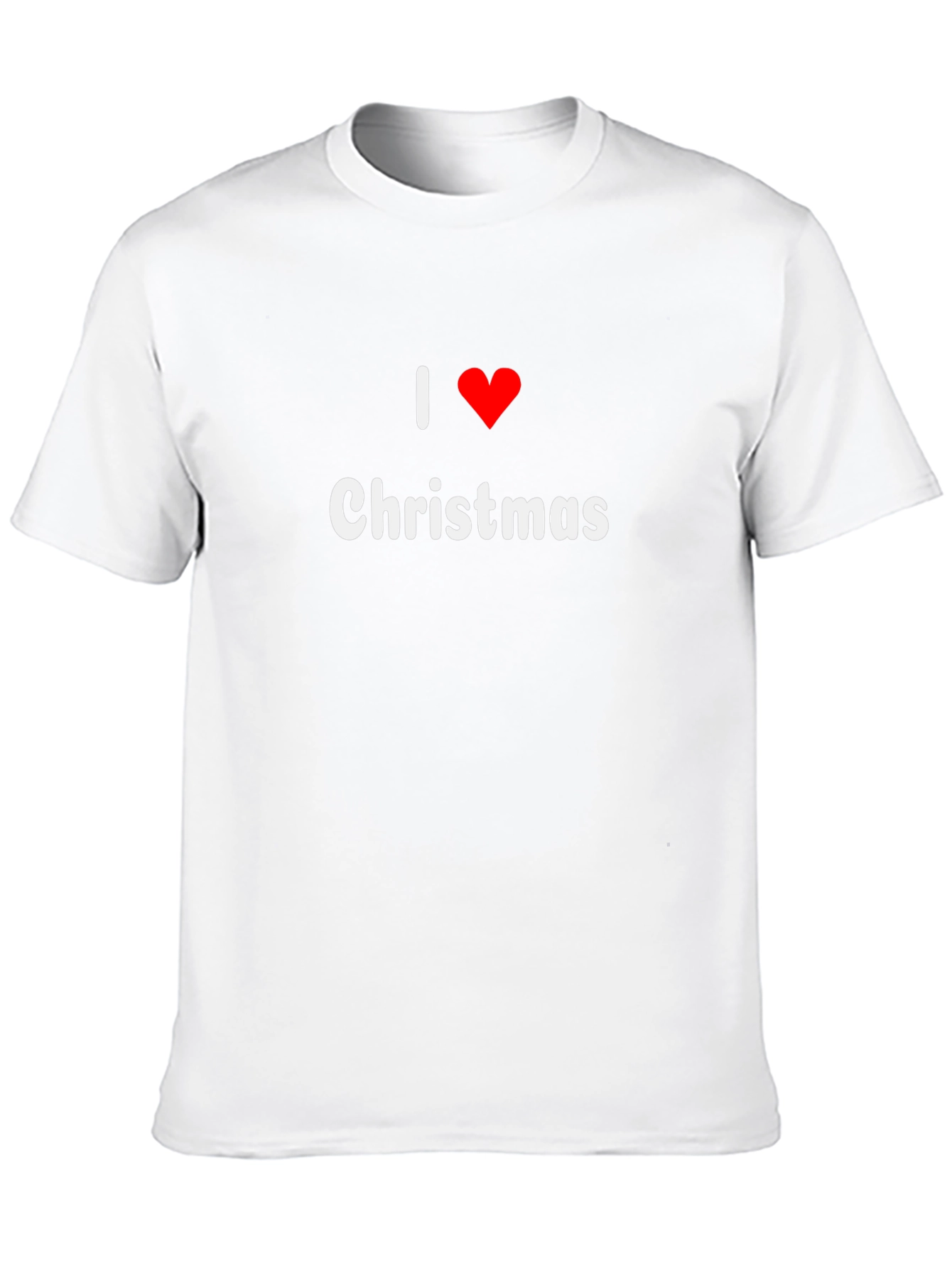 I Love Christmas T-Shirt - Holiday Festive Apparel